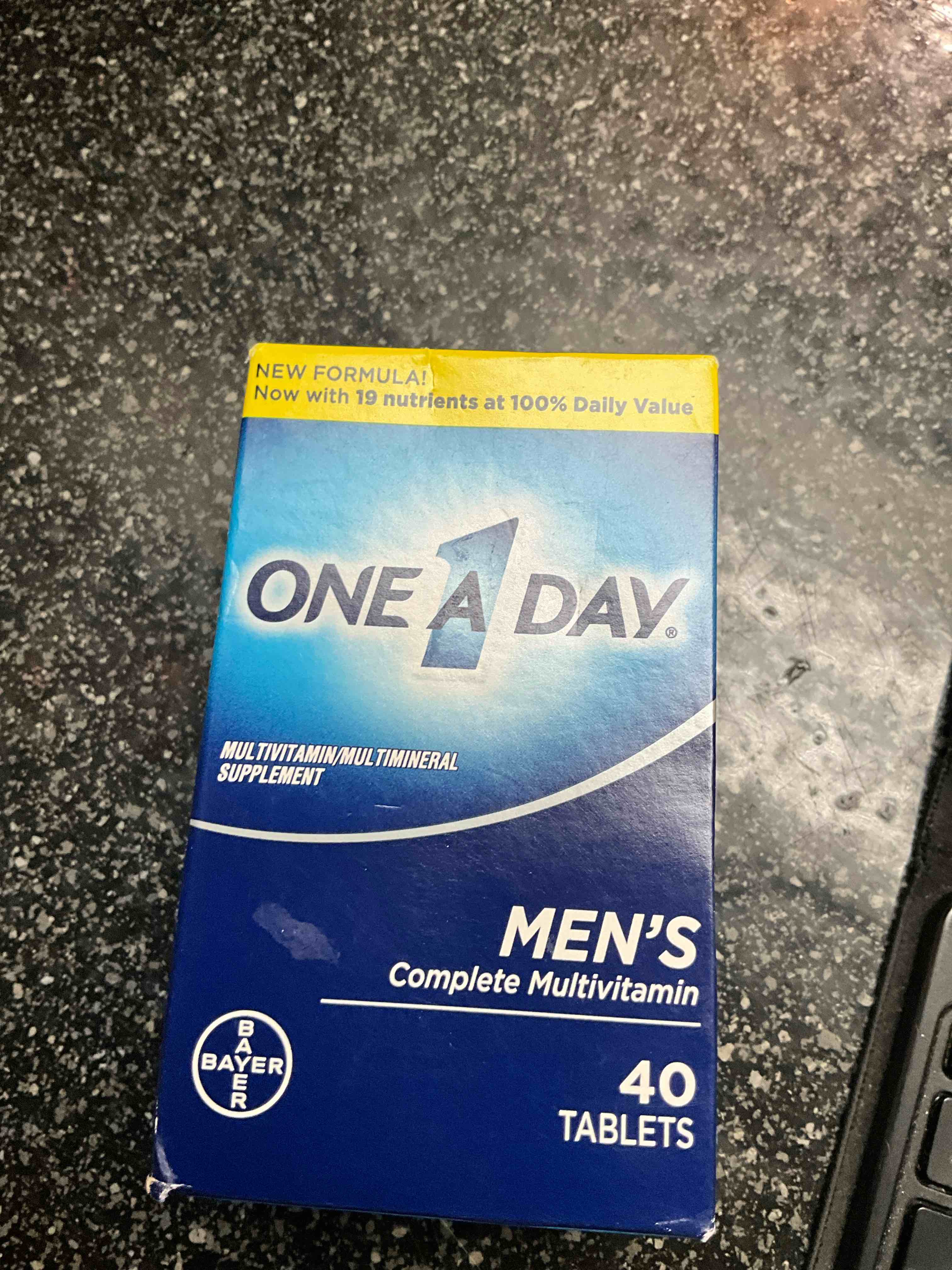 Men’s - One A Day - Complete Multivitamin - 40 Tablets 