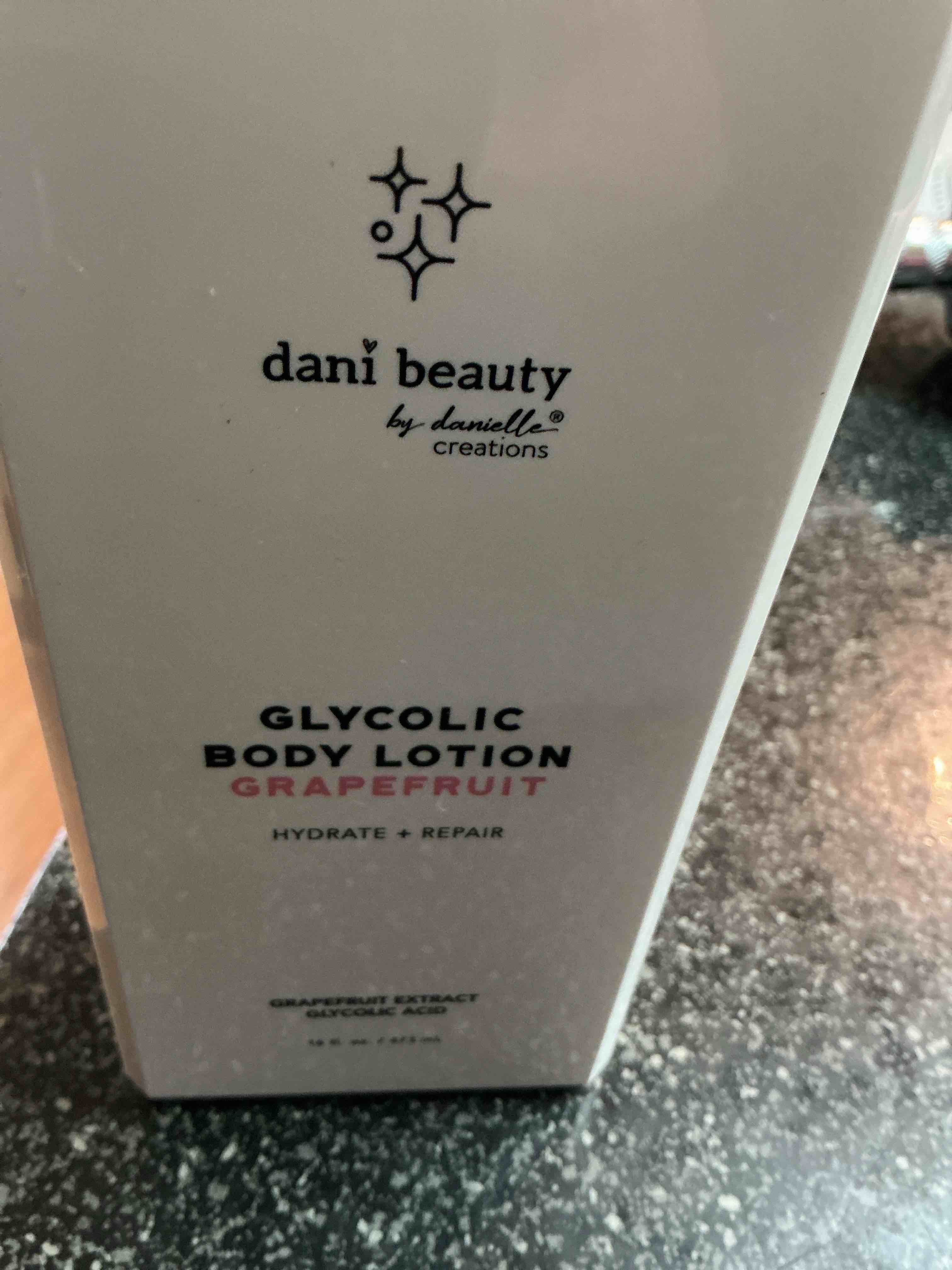 Dami Beauty Glycolic Body Lotion Grapefruit 16 Fl. Oz. 