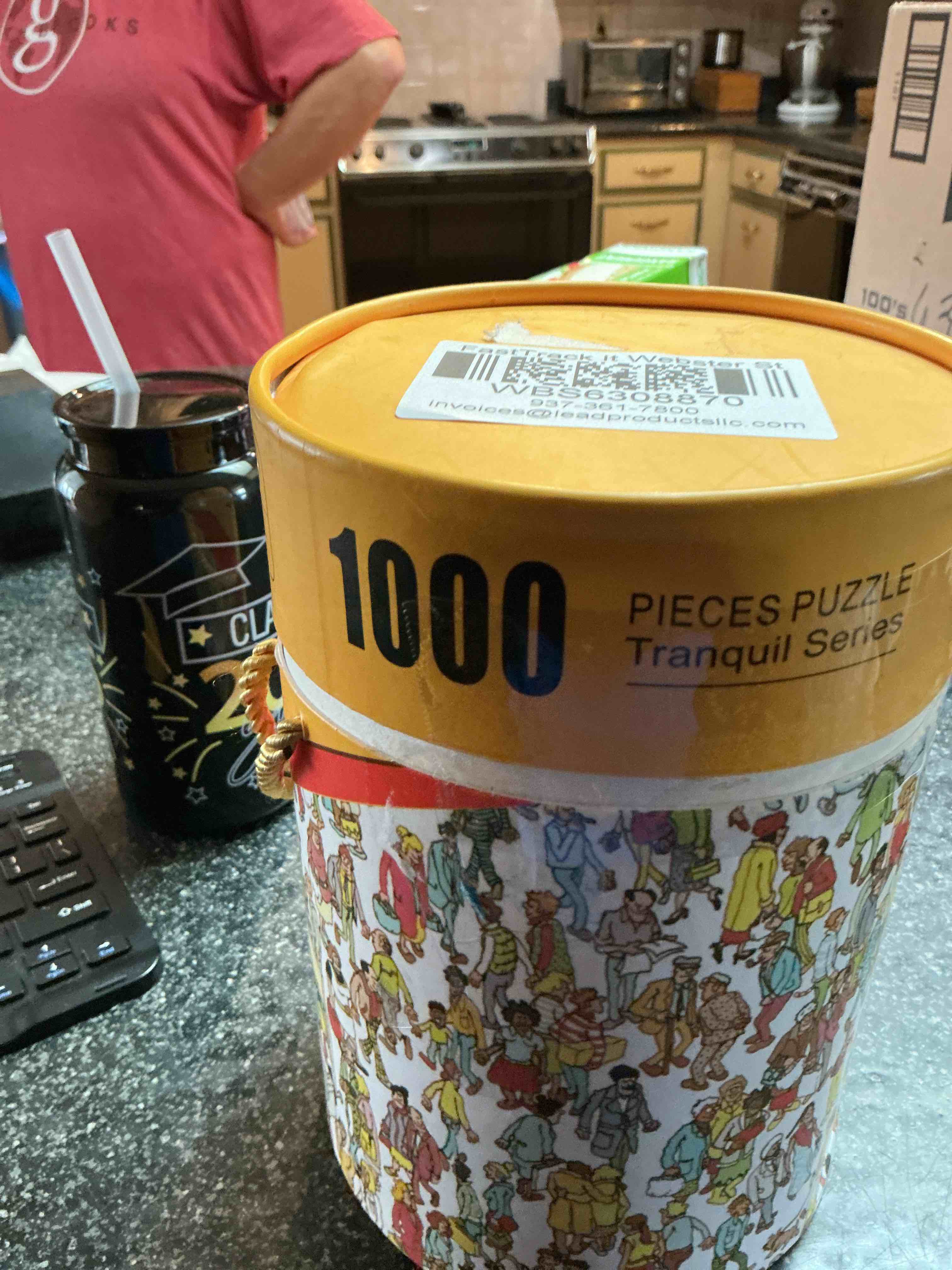 1000 Pieces Of Material Woodpen Puzzle 