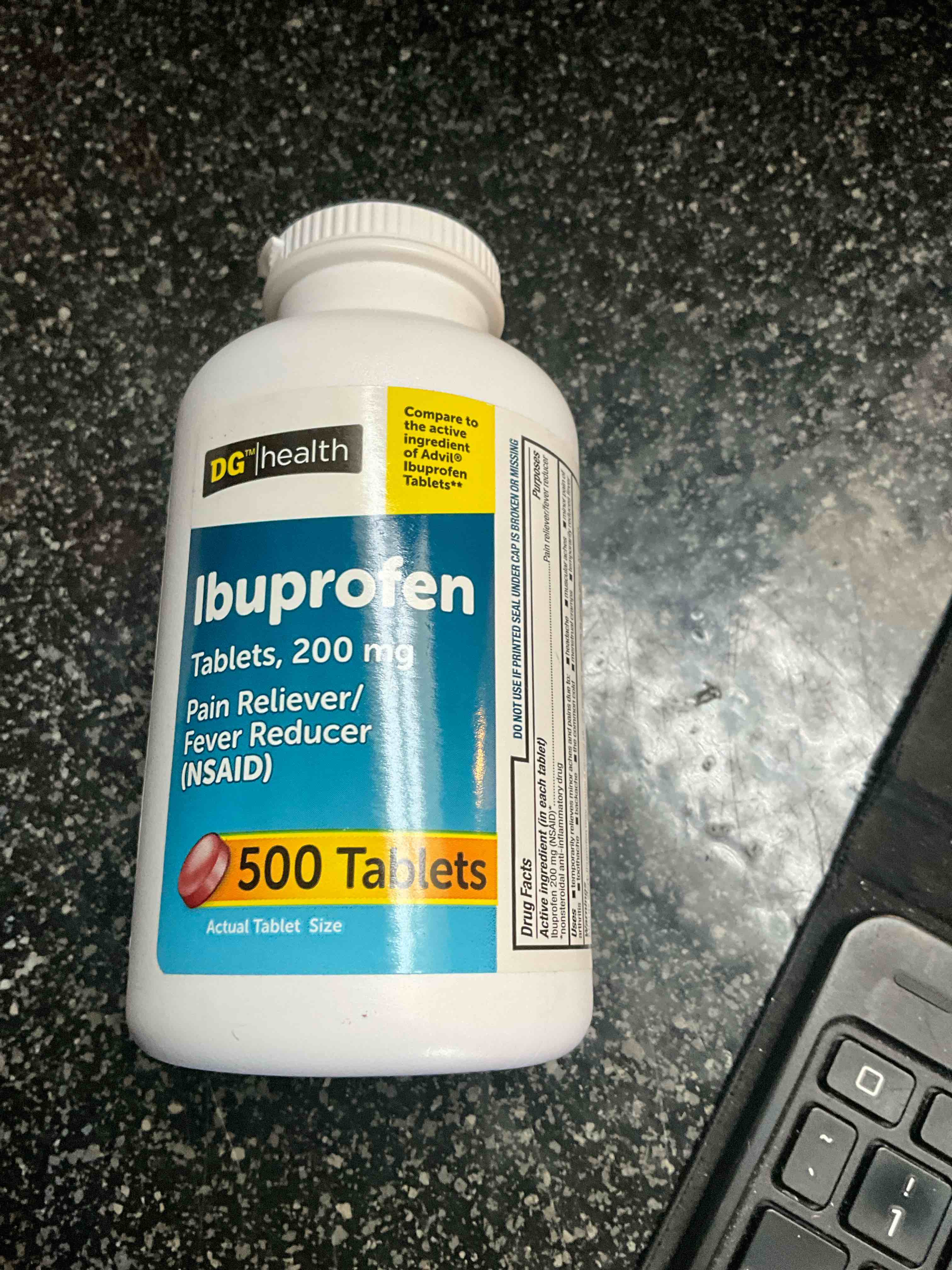 Ibuprofen — 200mg - 500 tabs 