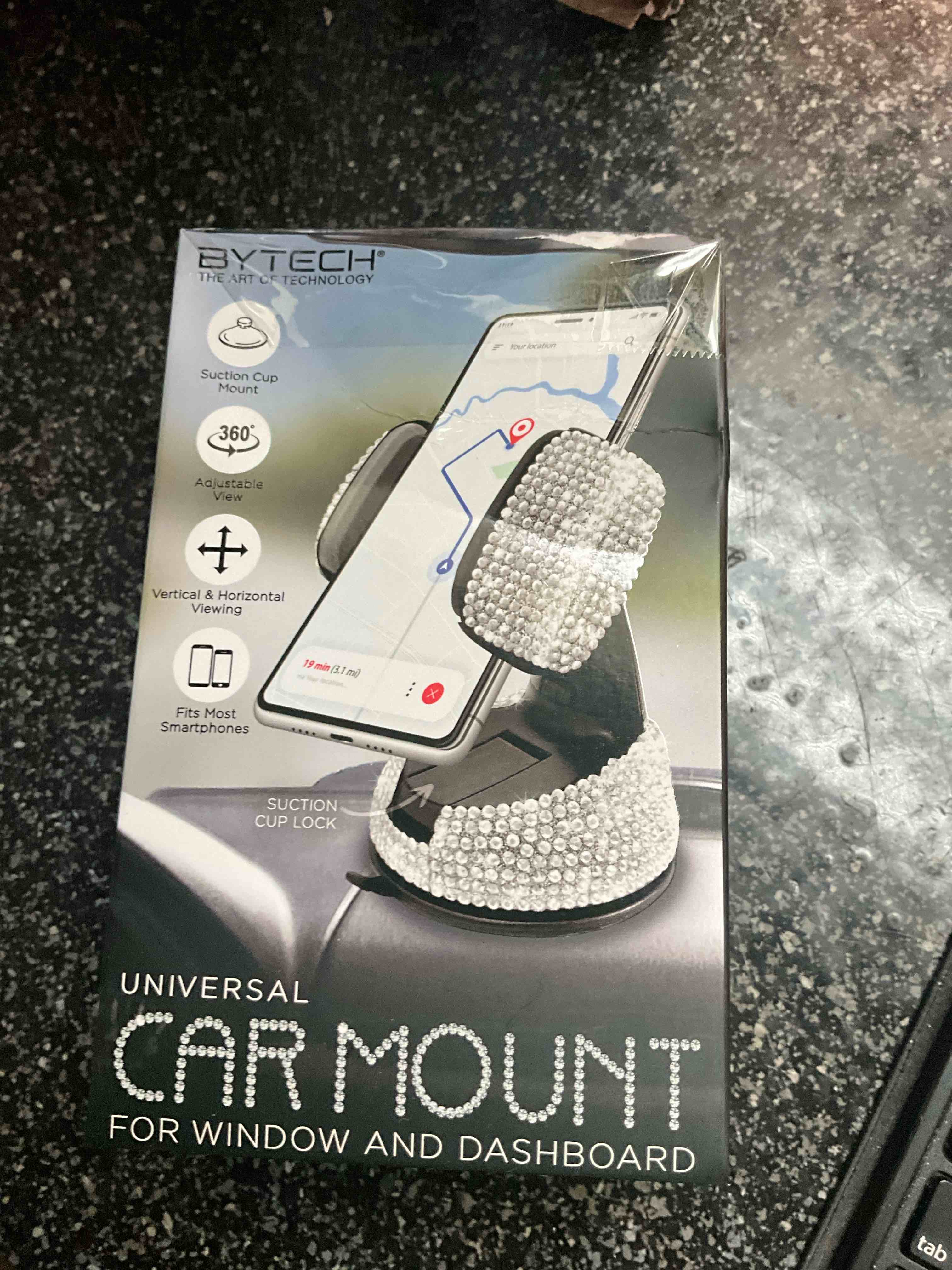 ByTech - Universal Car Mount - for window & dashboard 