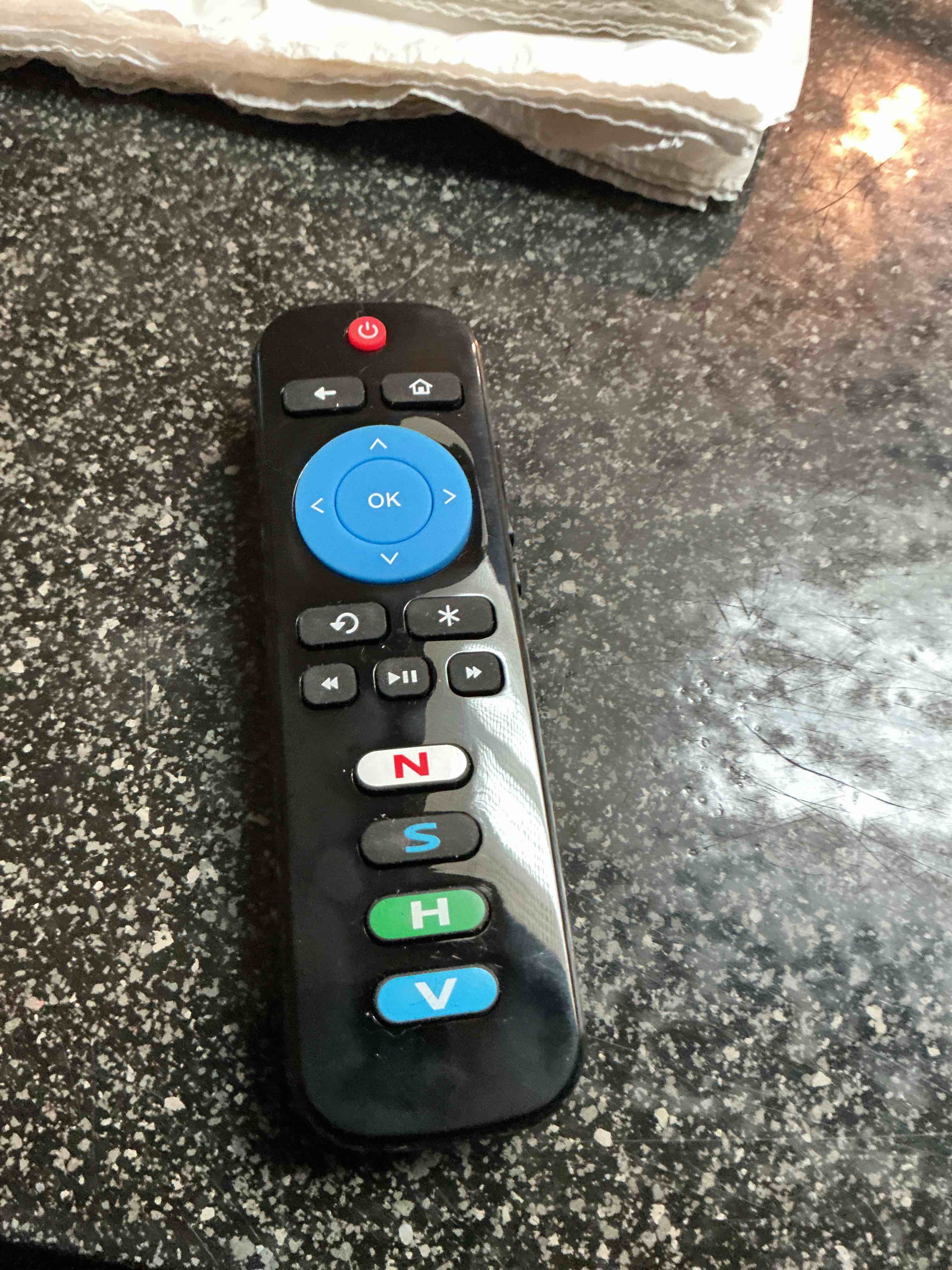 Black Wireless Remote 