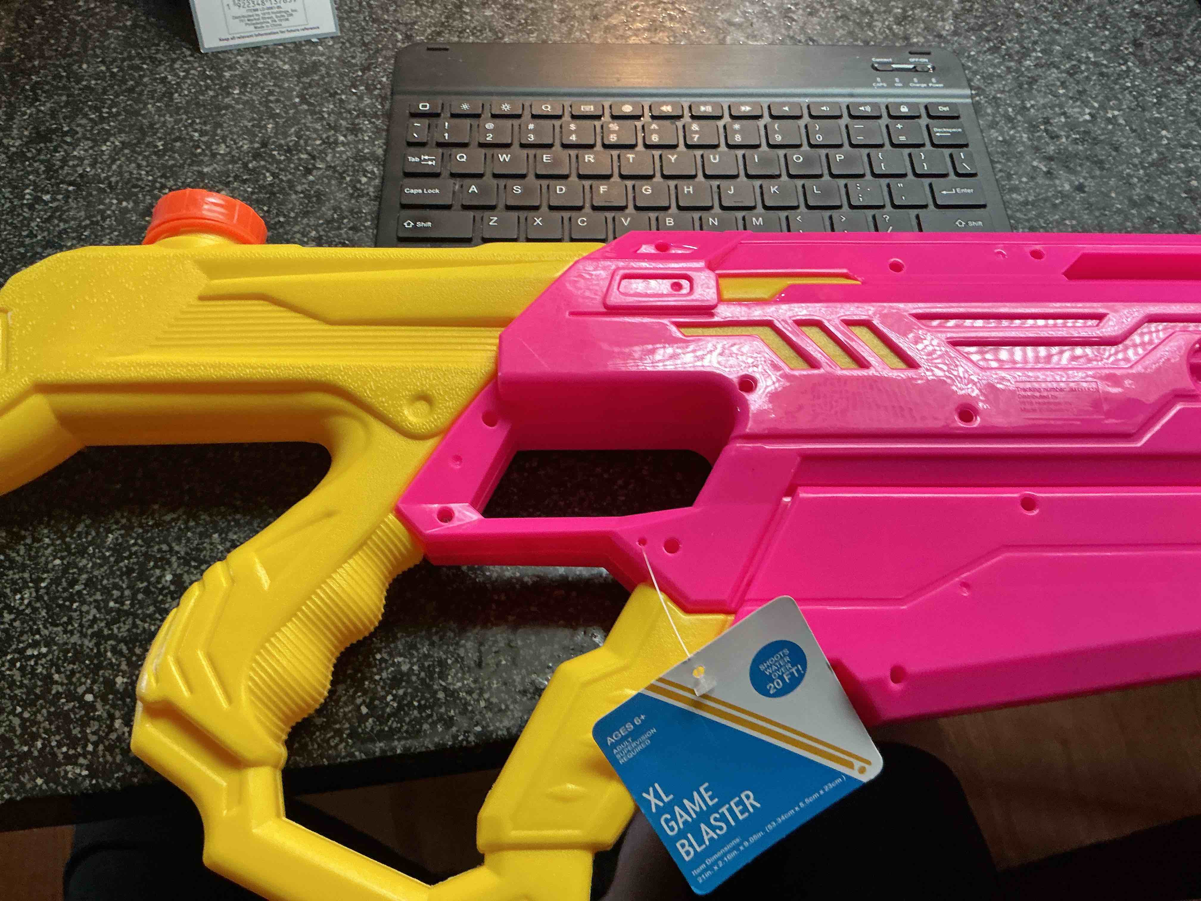 XL Game Blaster Pink & Yellow