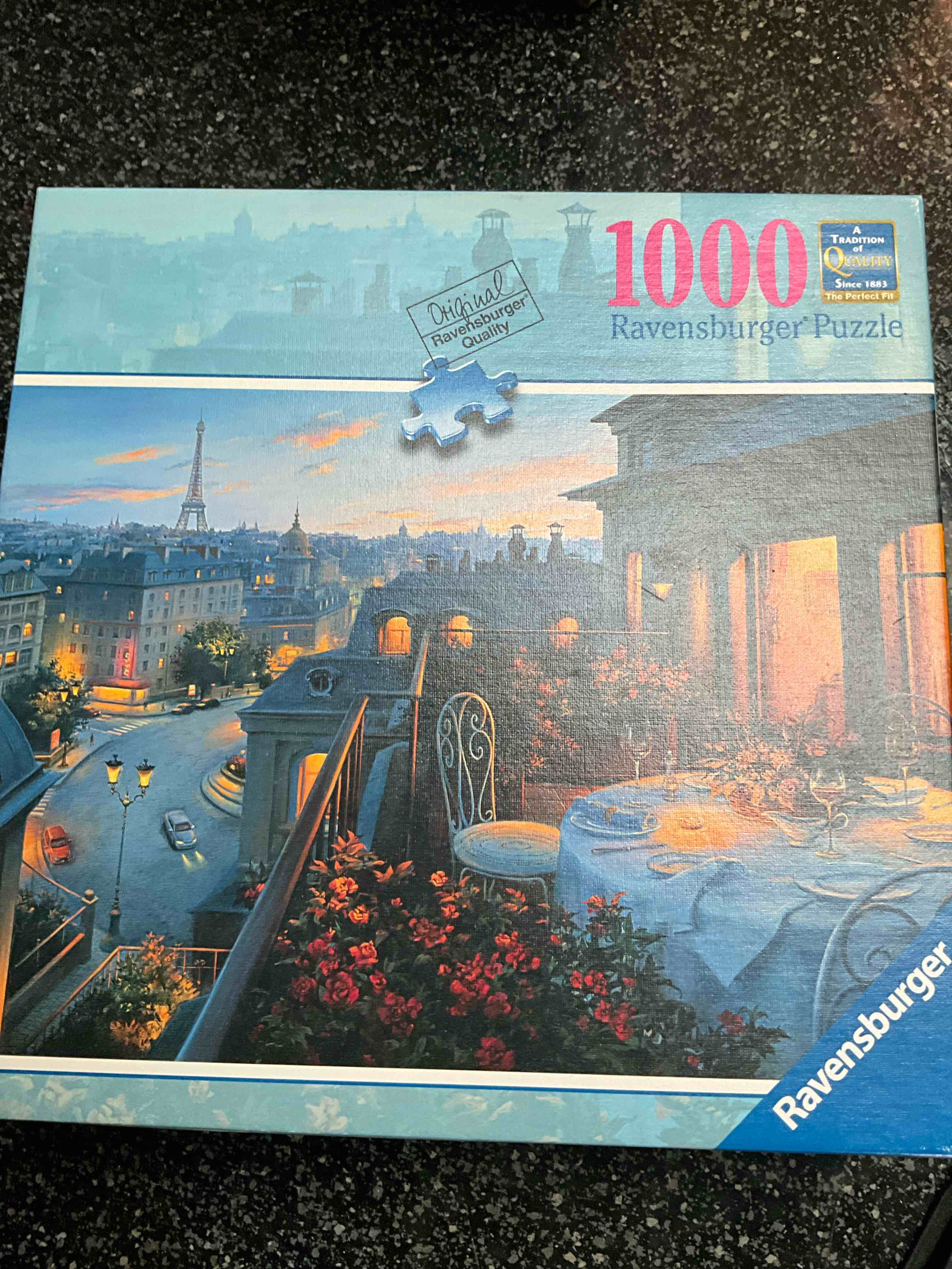 Ravenburger 1000 Puzzle - Paris Balcony 