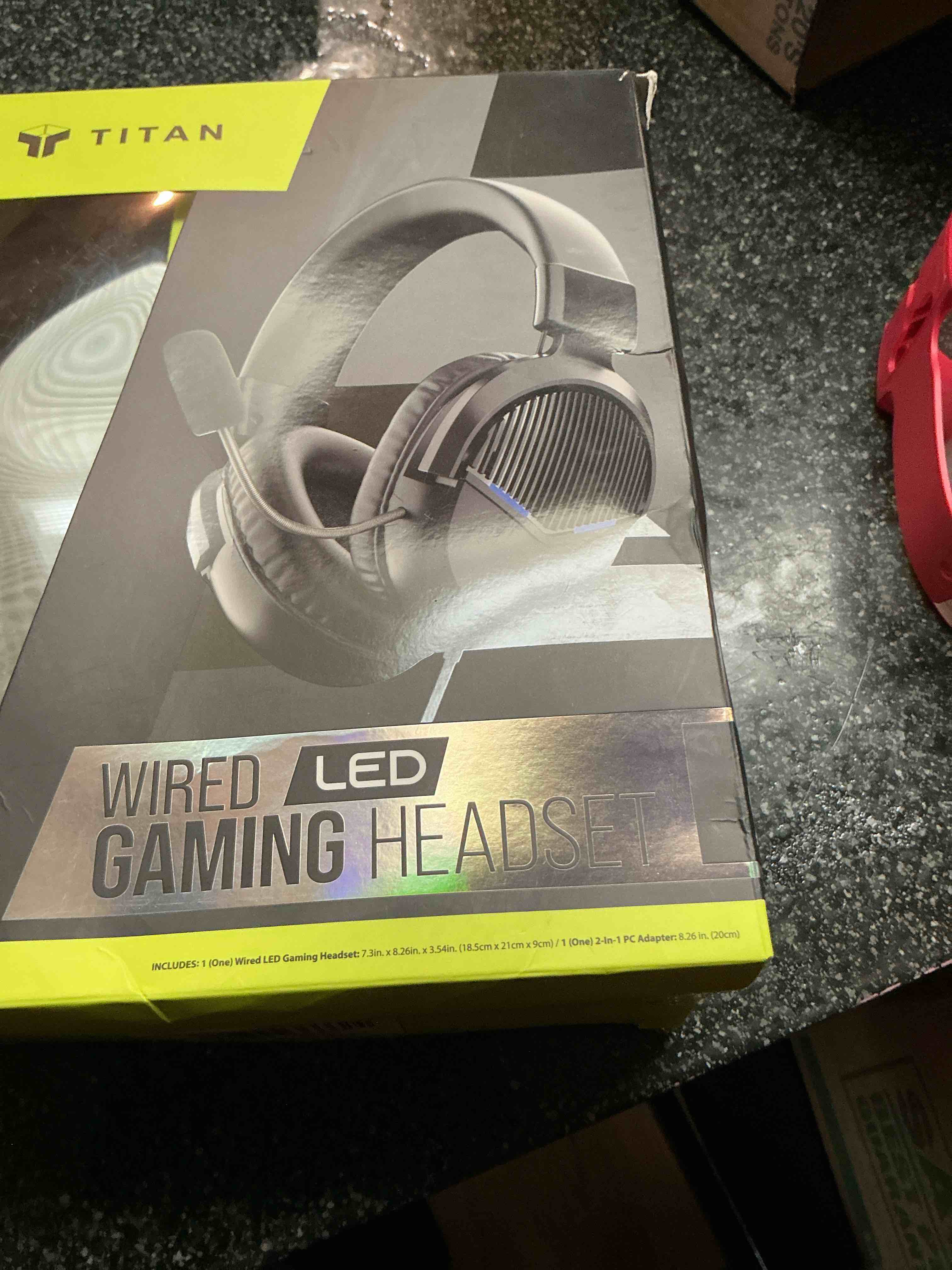 titan wired led gaming headset 