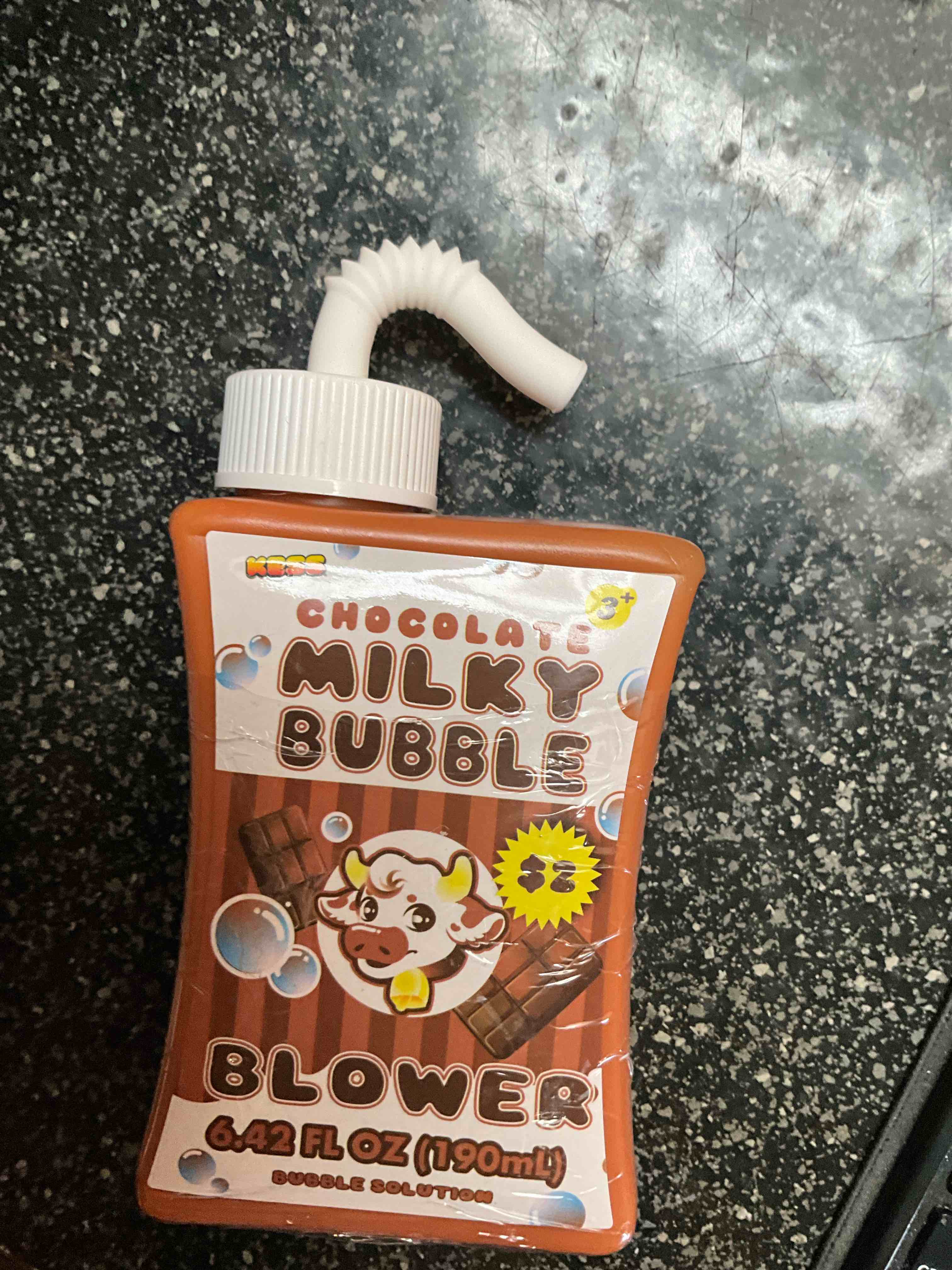 Chocolate Milky Bubble Blower - 6.42 oz 