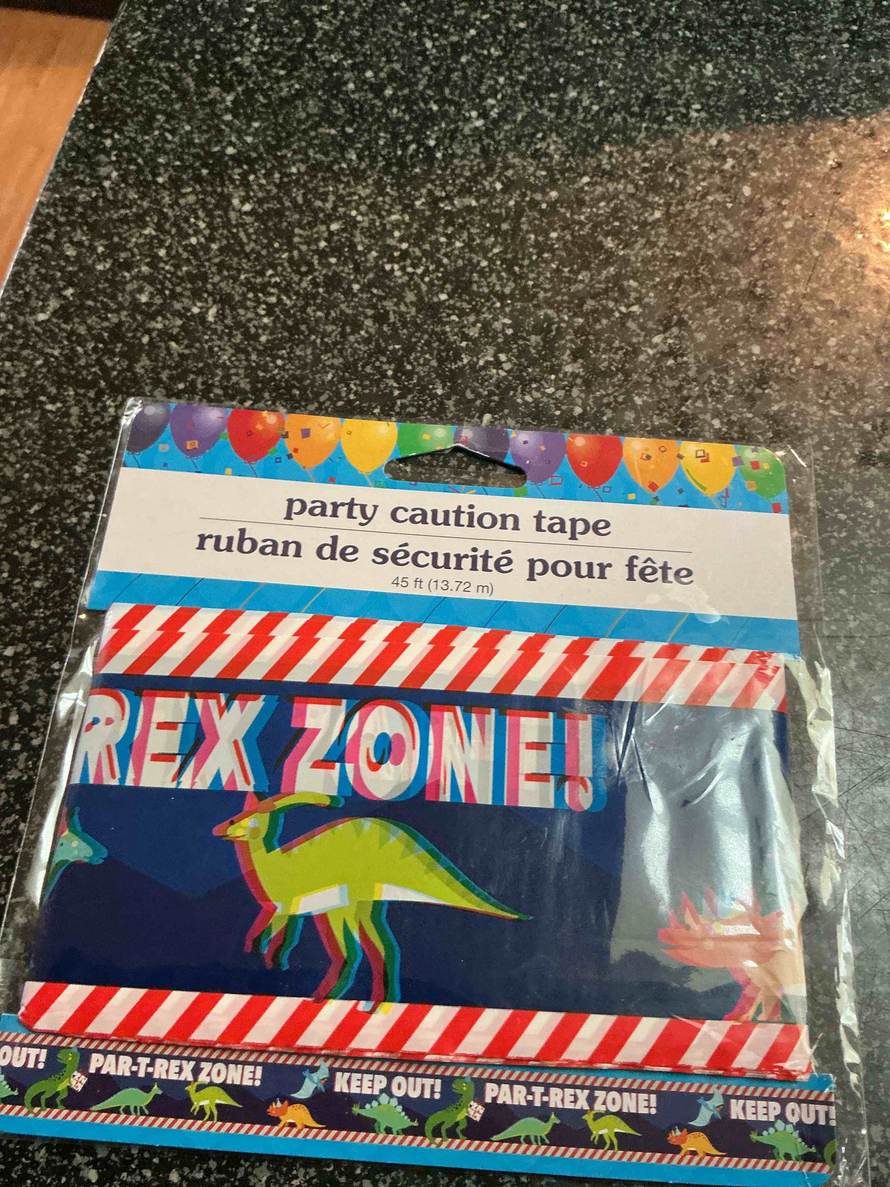 Rex Zone Party Caution Tape 