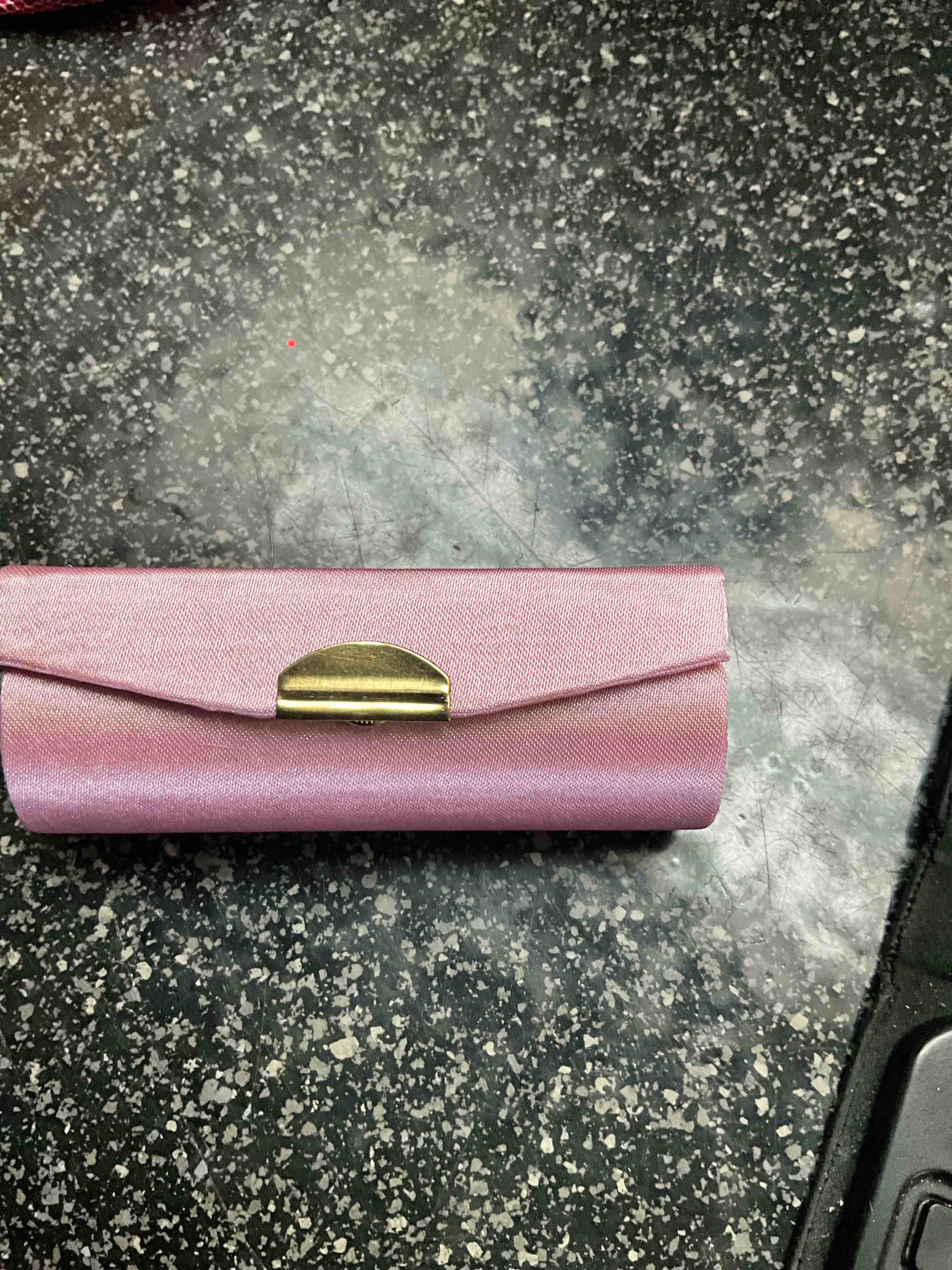 Lipstick Holder with Mirror -  Pink