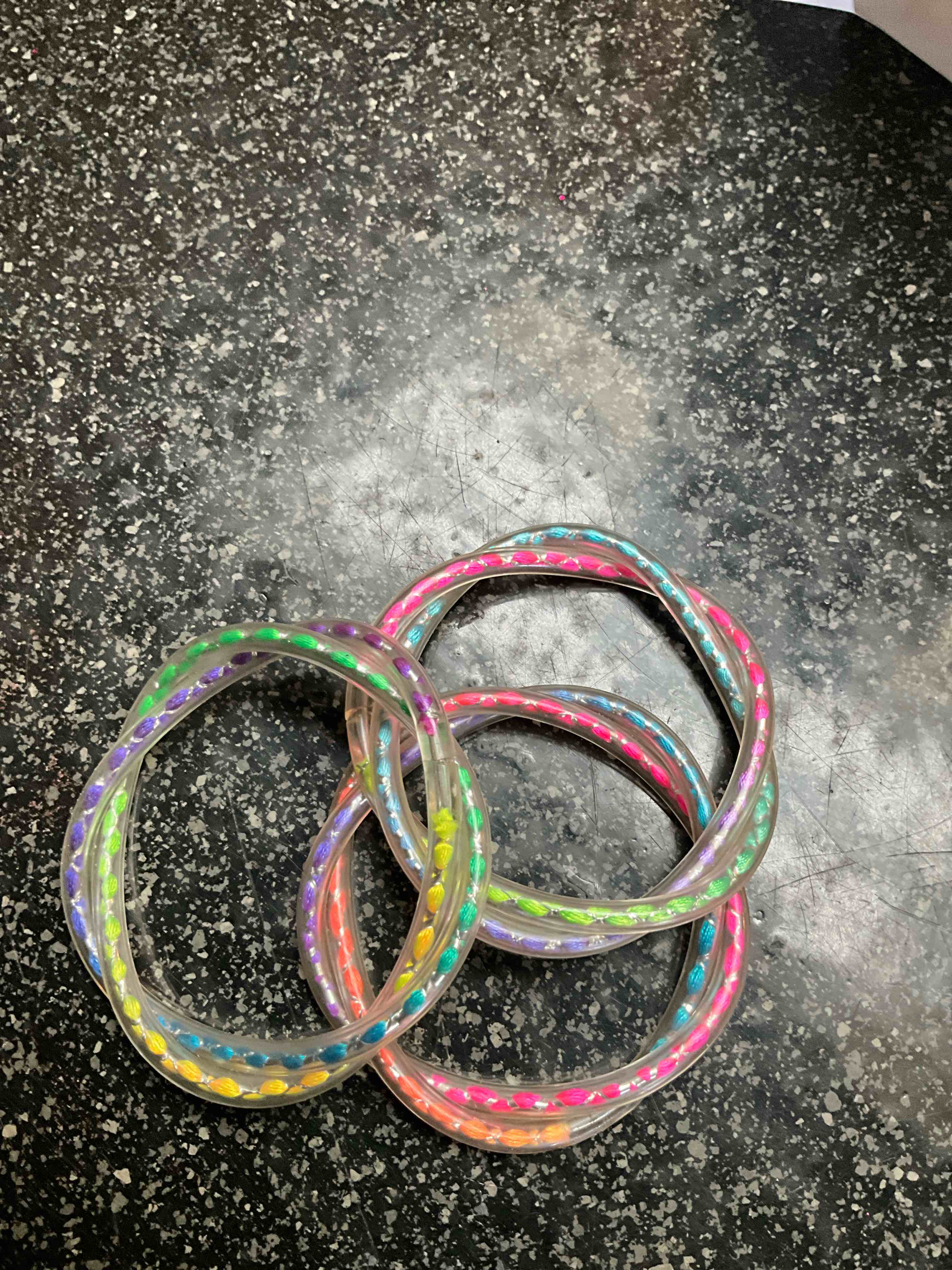 Girls Multi Colored Bracelets 