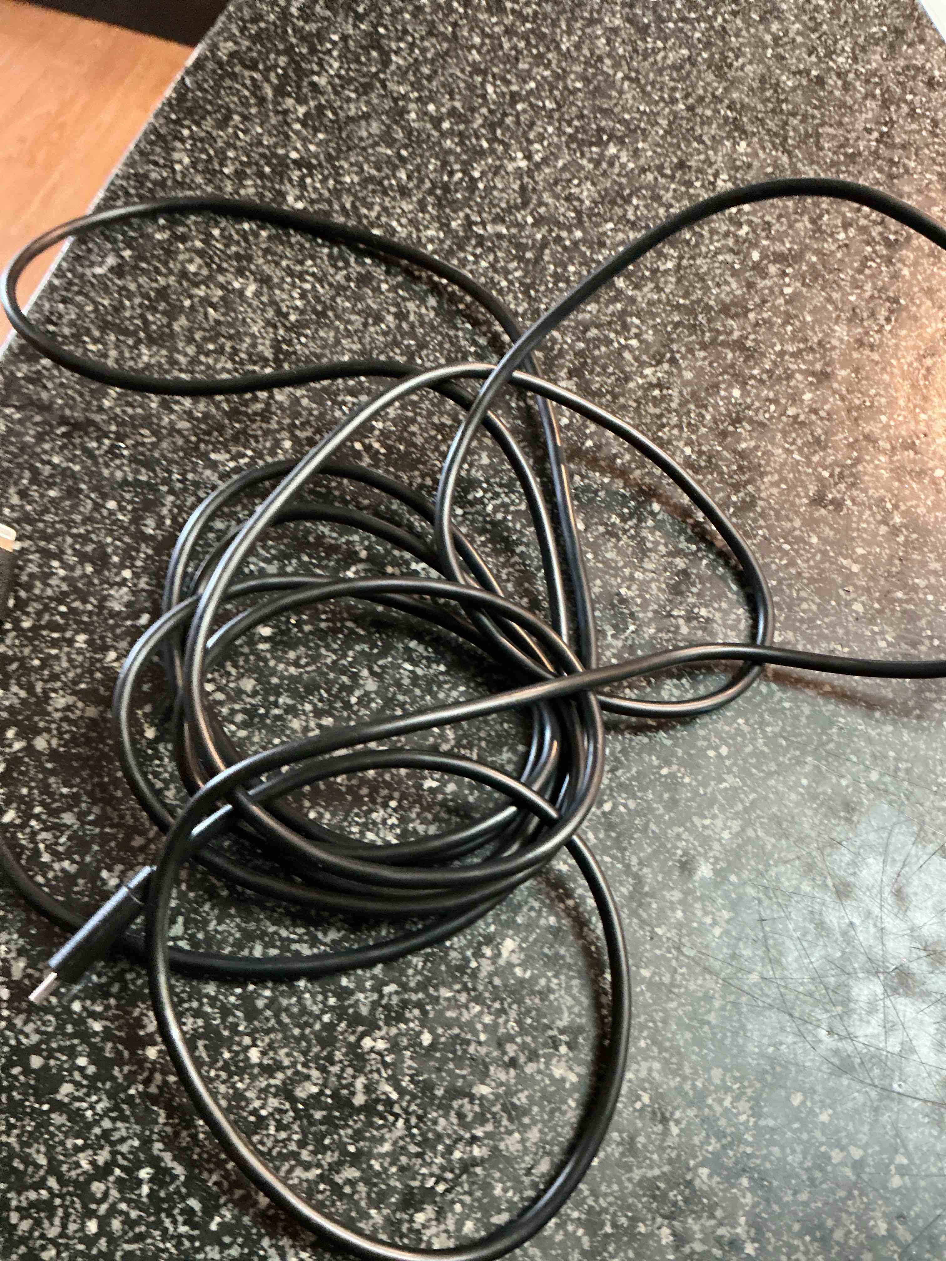 Black USB- C To 8 Pin For iPhone 10 Ft. 