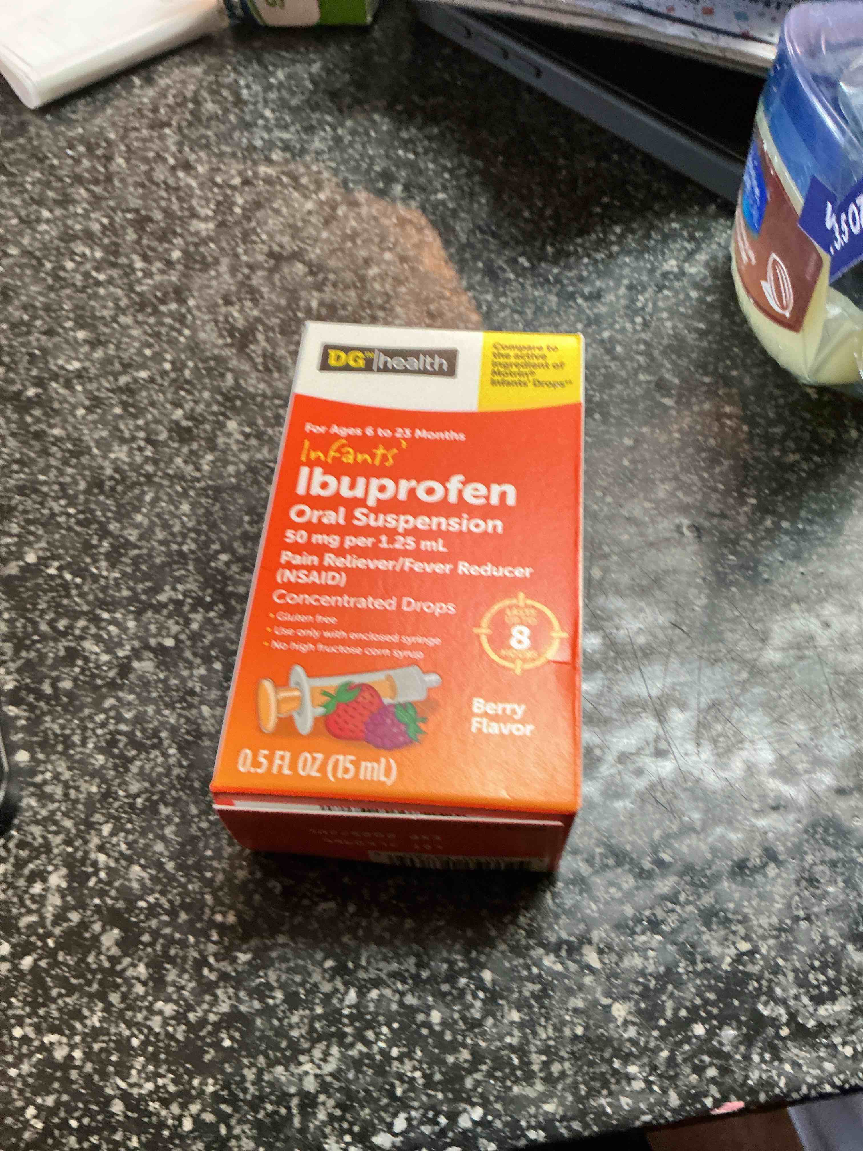 DG Health Infant Ibuprofen Oral  8 Hr. 0.5 Oz.