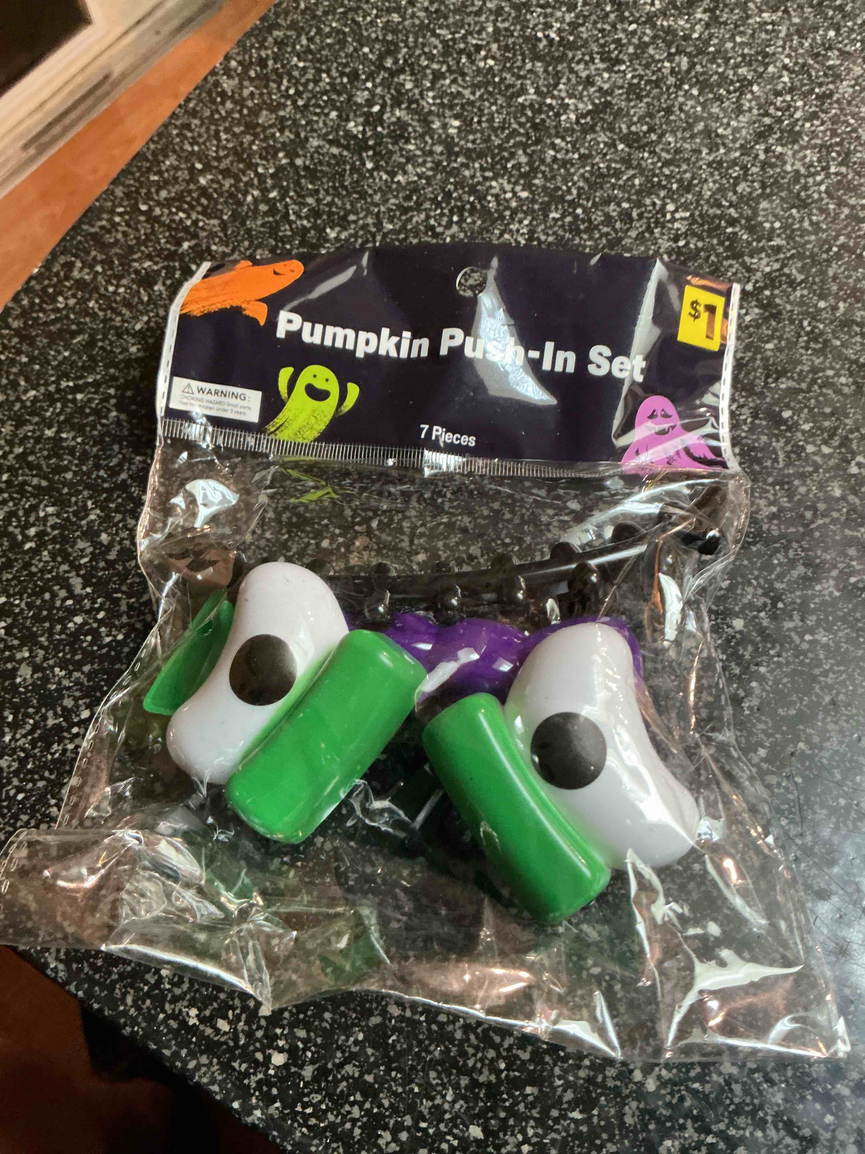 Pumpkin Push In Set 7 pc