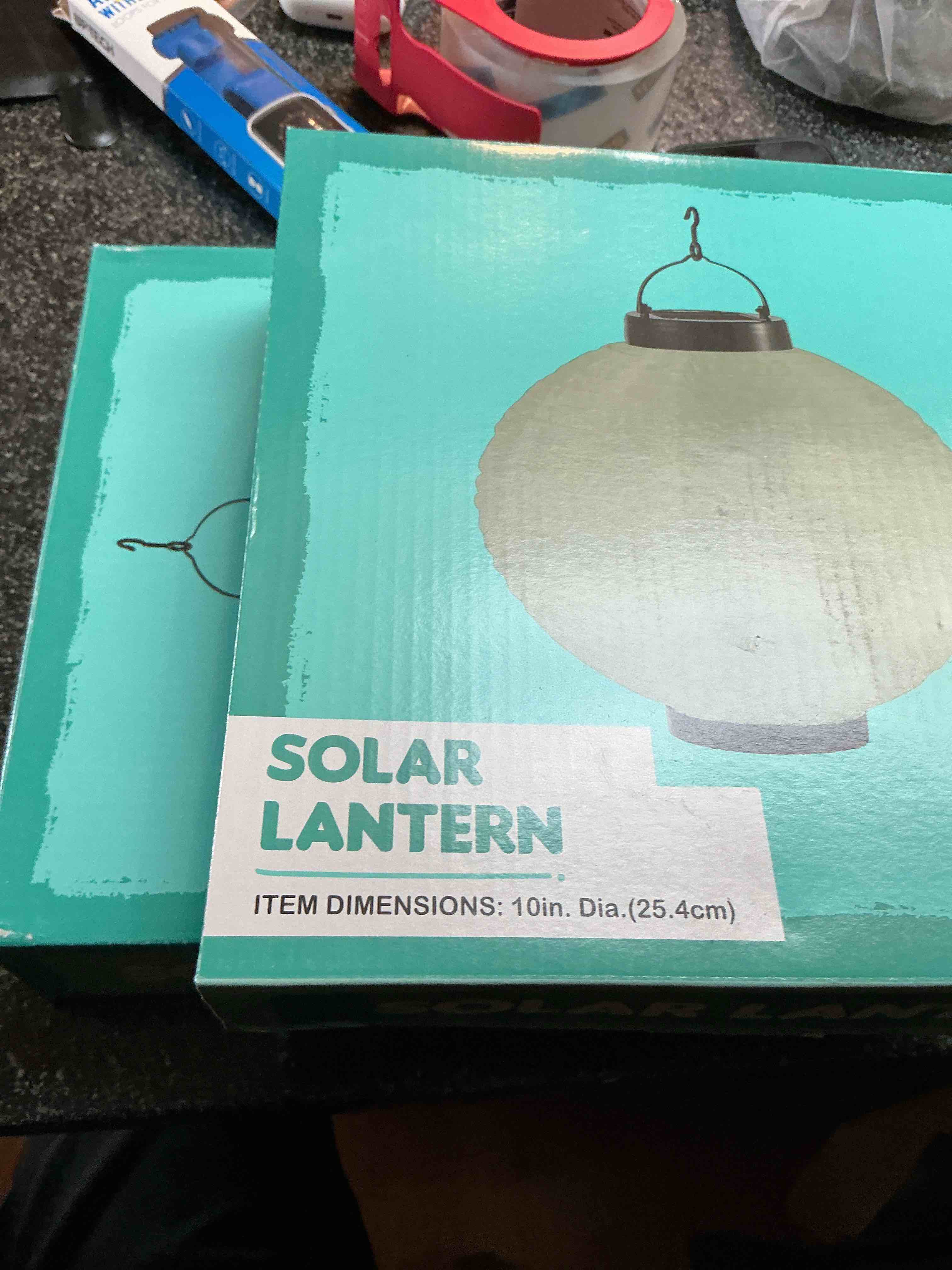 Green Solar Lantern 