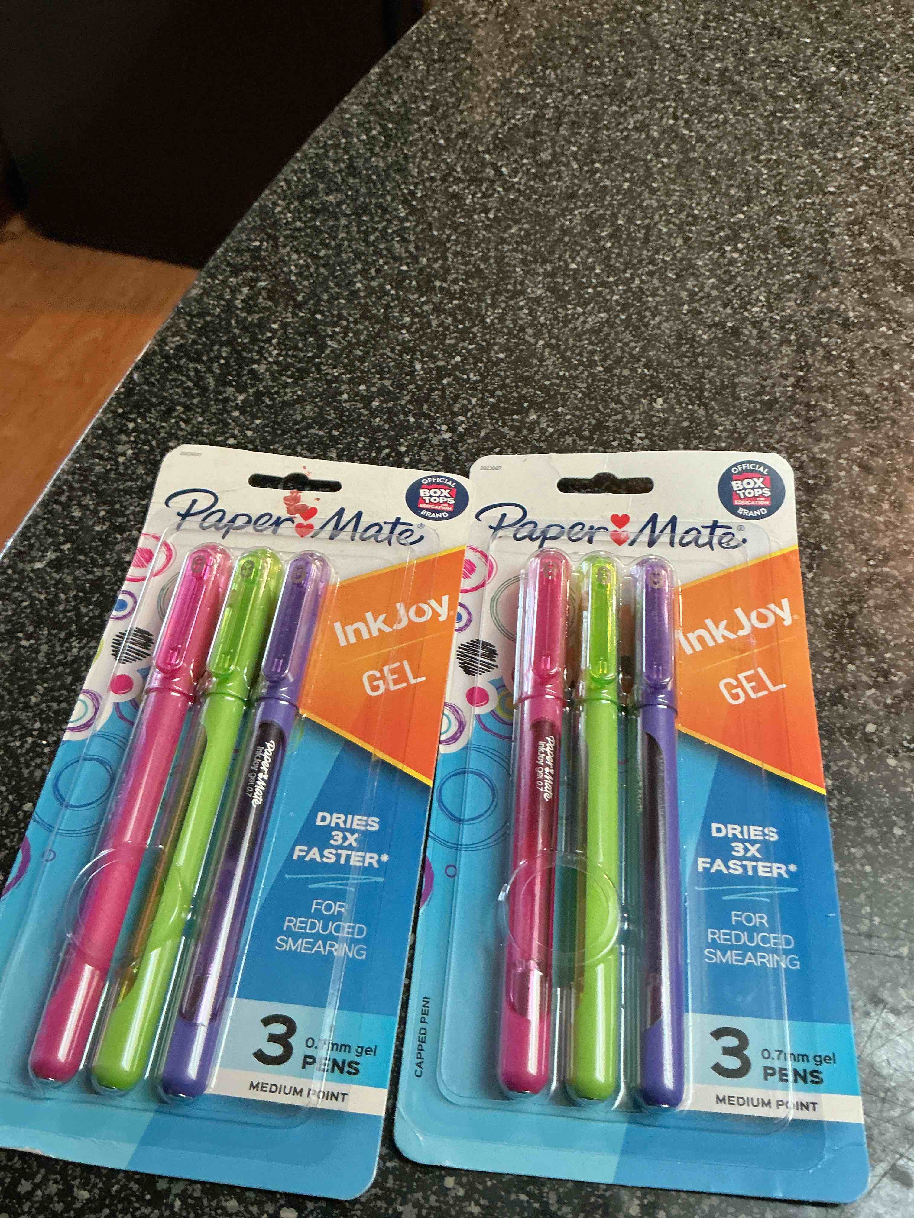 Paper Mate 3 Gel Pins 