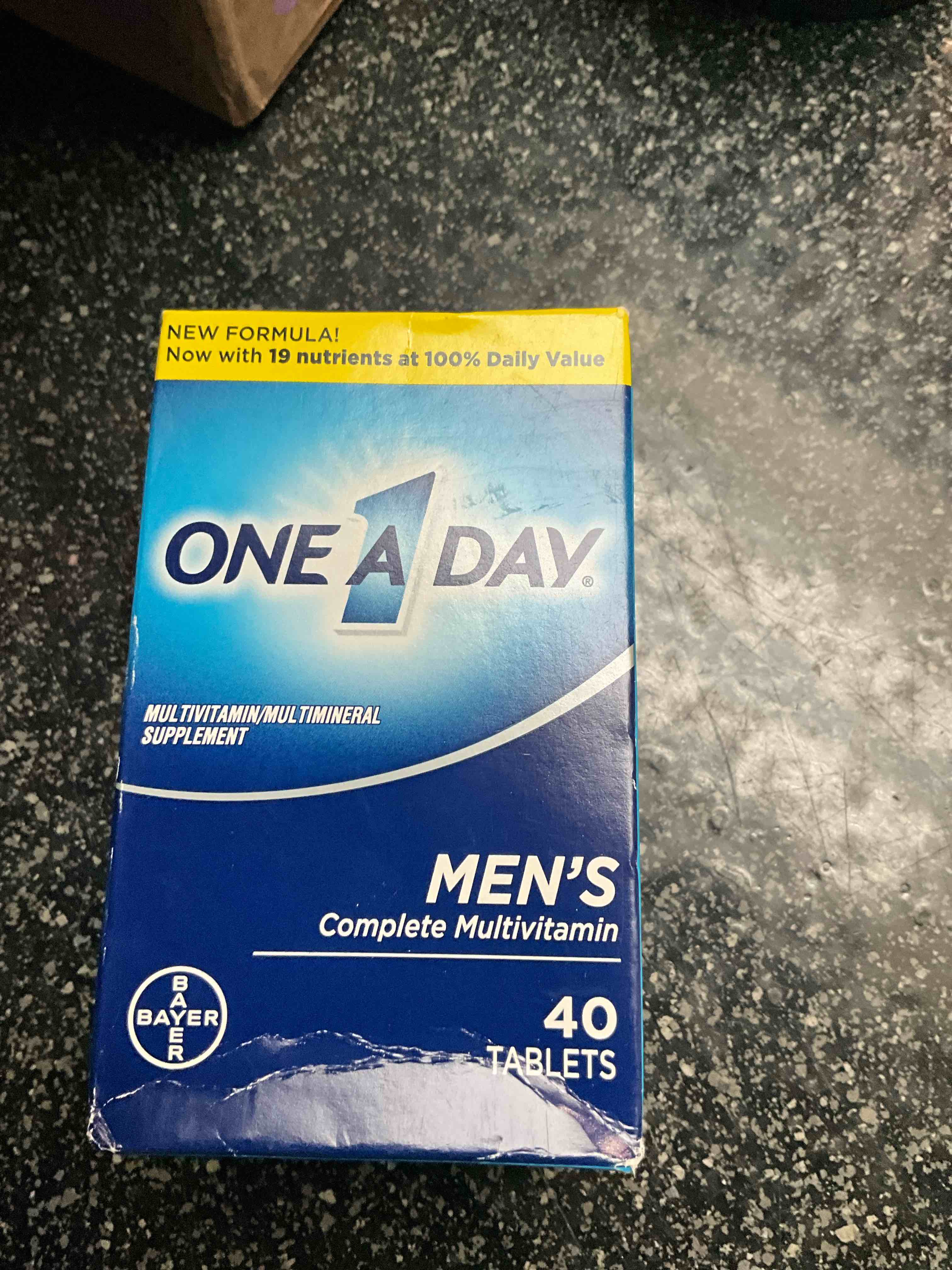 One A Day Men’s - Complete Multivitamin - 40 Tablets 
