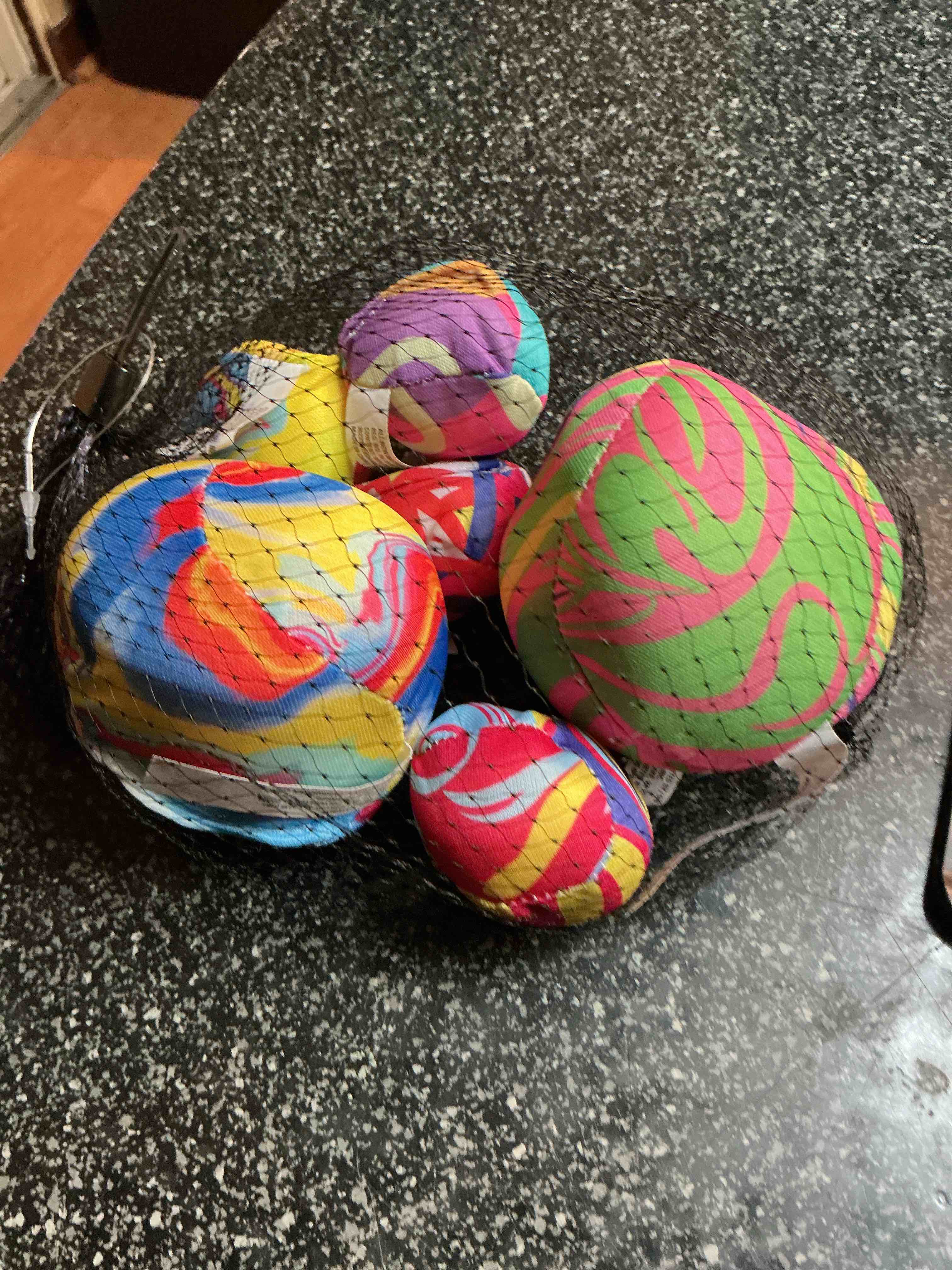 Variety Pack Of Balls Multi Color 