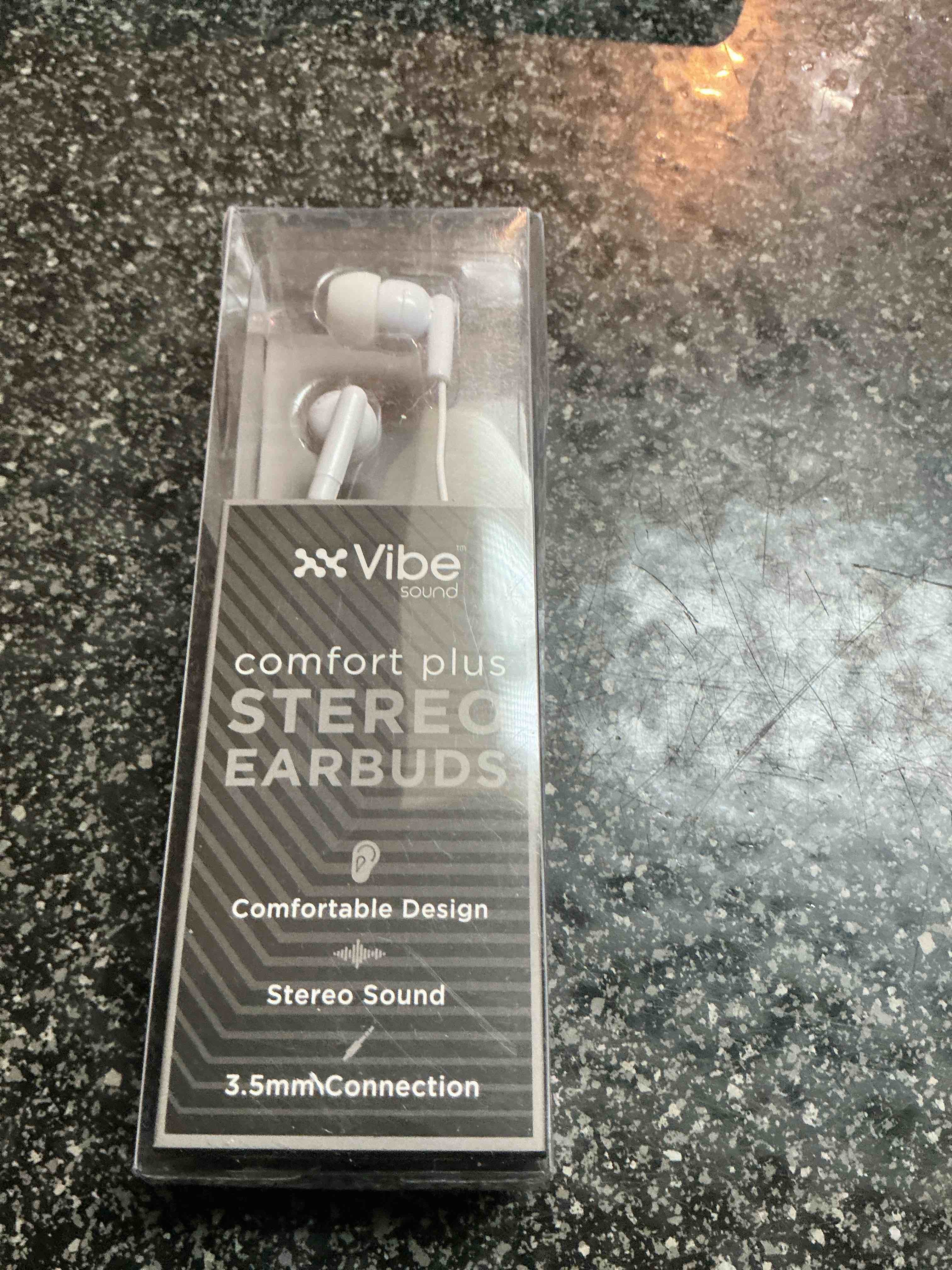 Vibe Comfort Plus Stereo Earbuds 