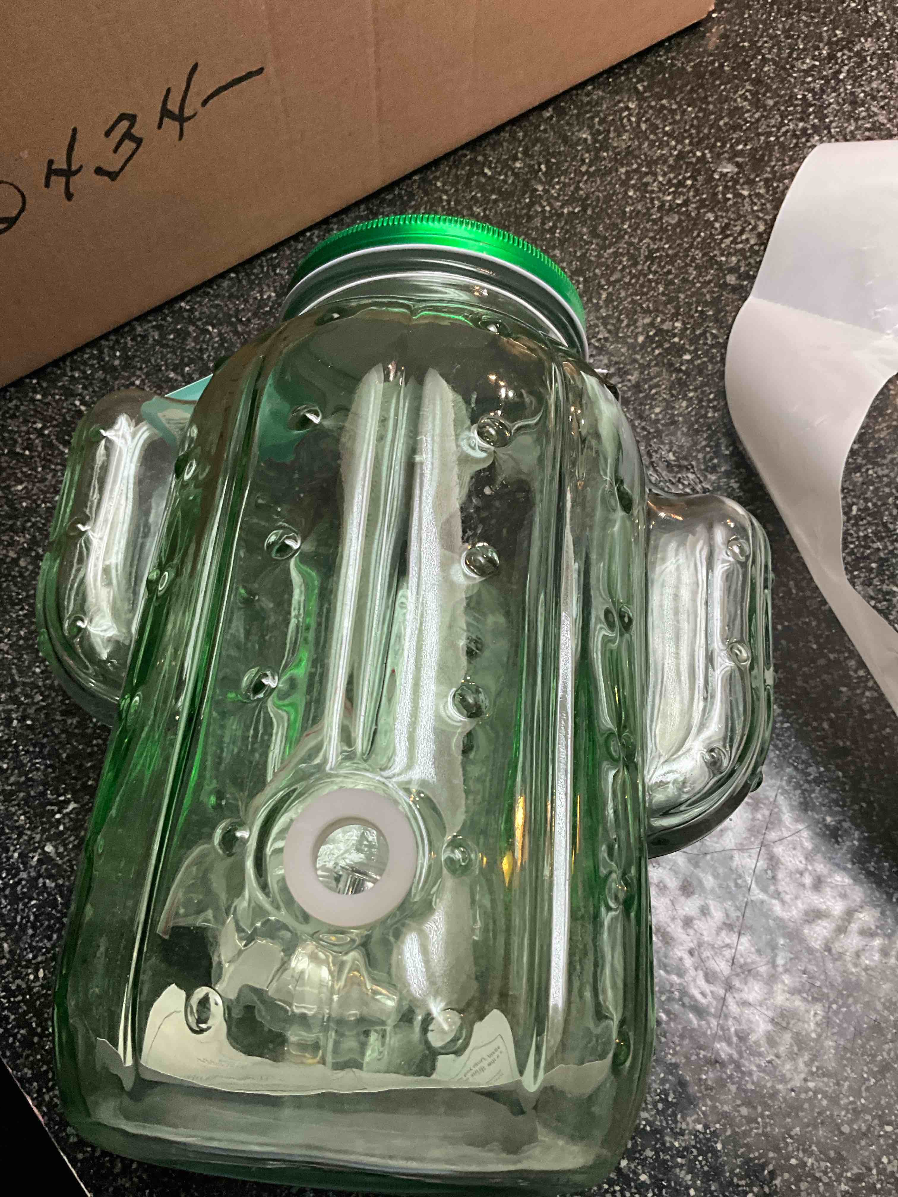 Glass Cactus - Beverage Dispenser - 3.8L