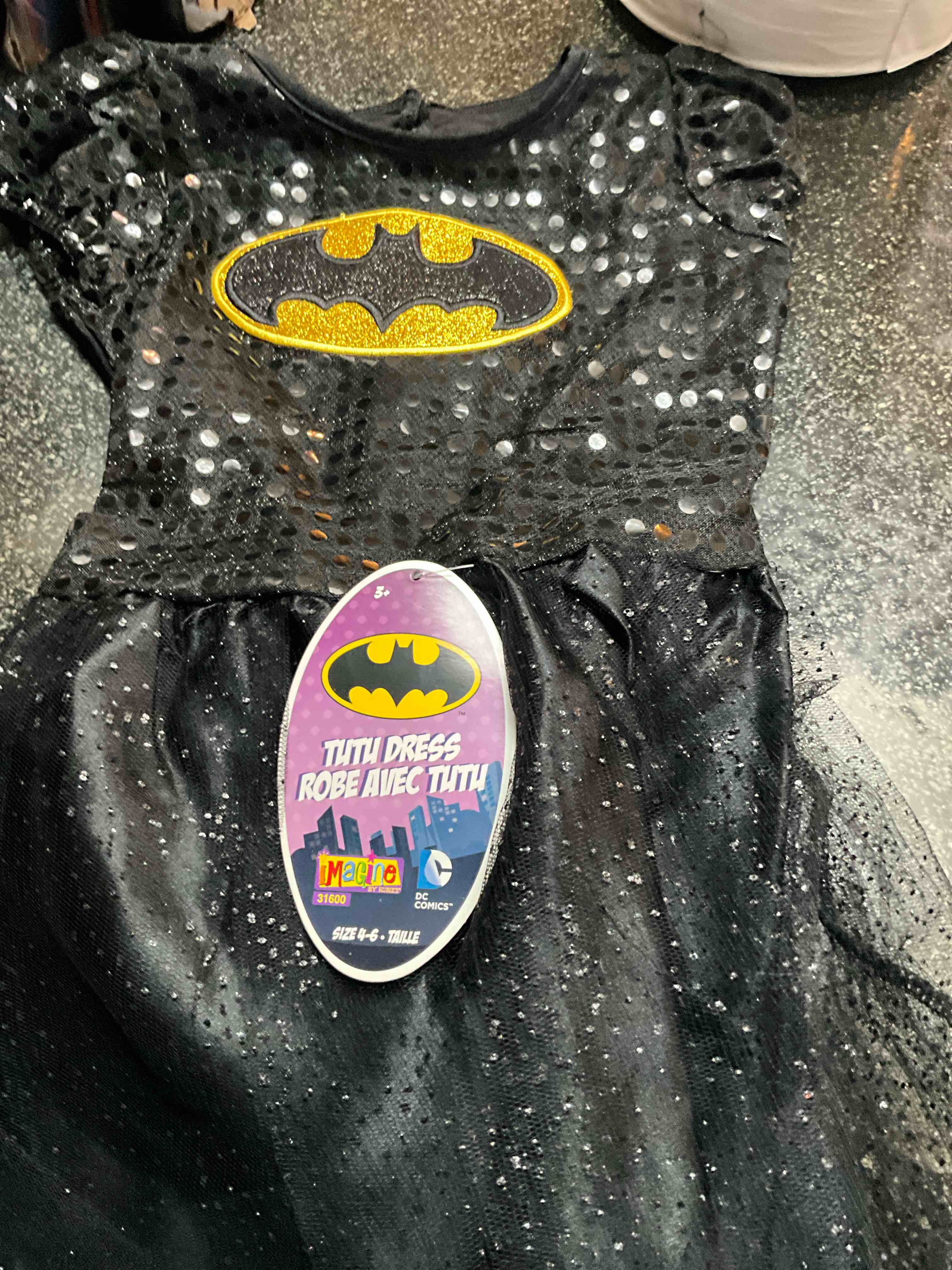 DC Comics - Tutu Dress - Batgirl - Size - 4/6 