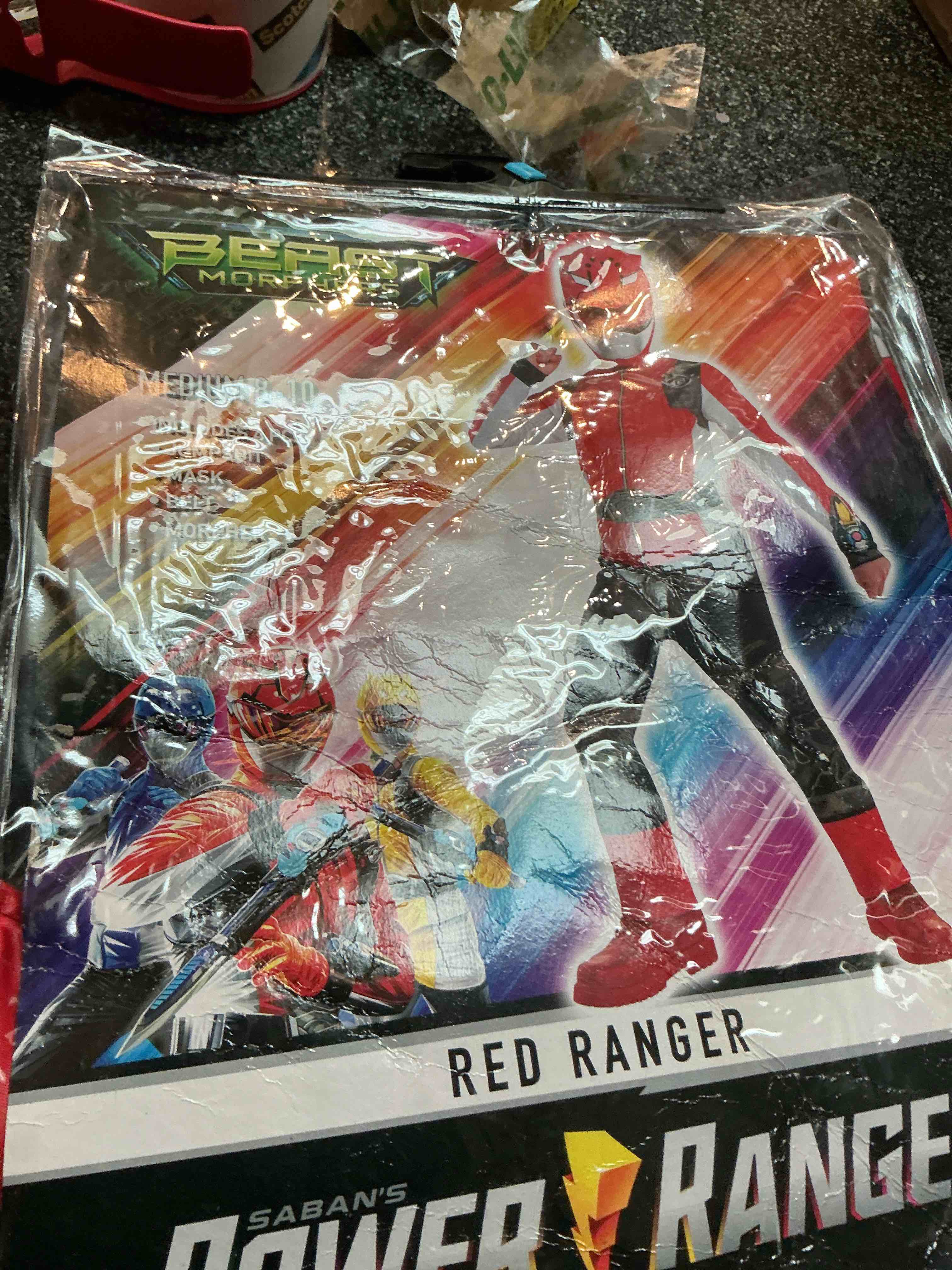 Power Ranger Beast Morpheus  Red Ranger 