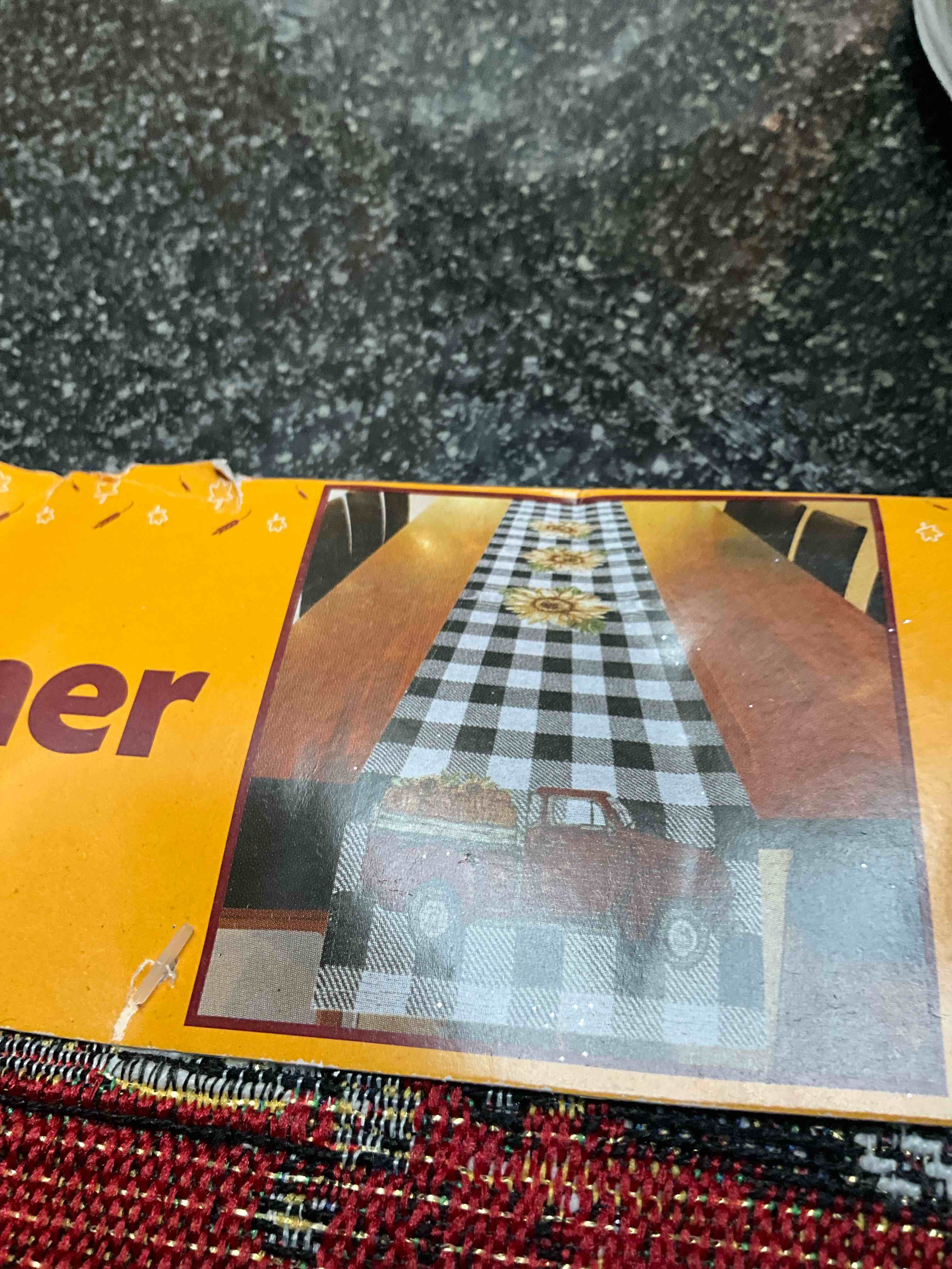 Fall Table Runner - 13 X 70 