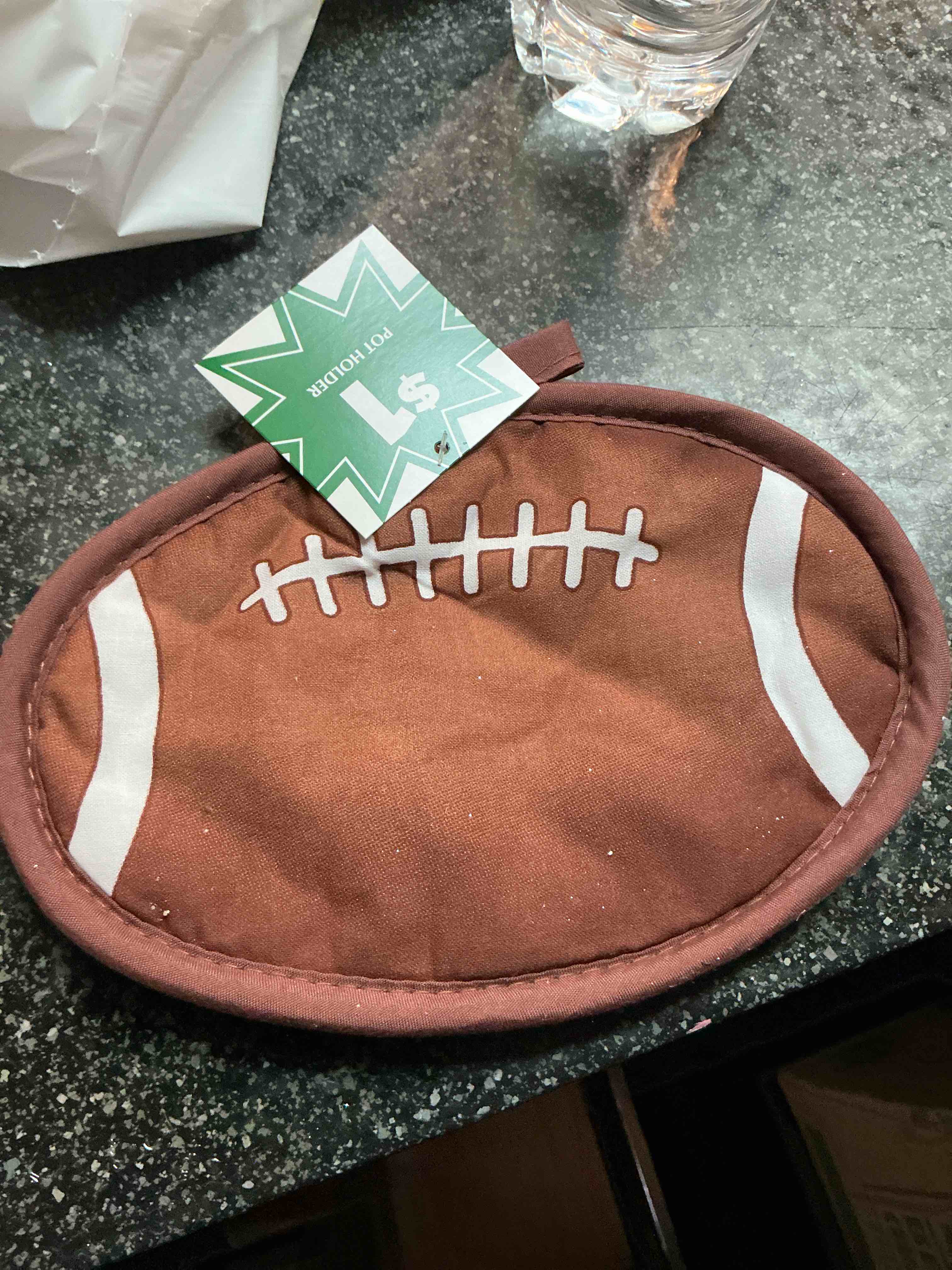 football pot holder