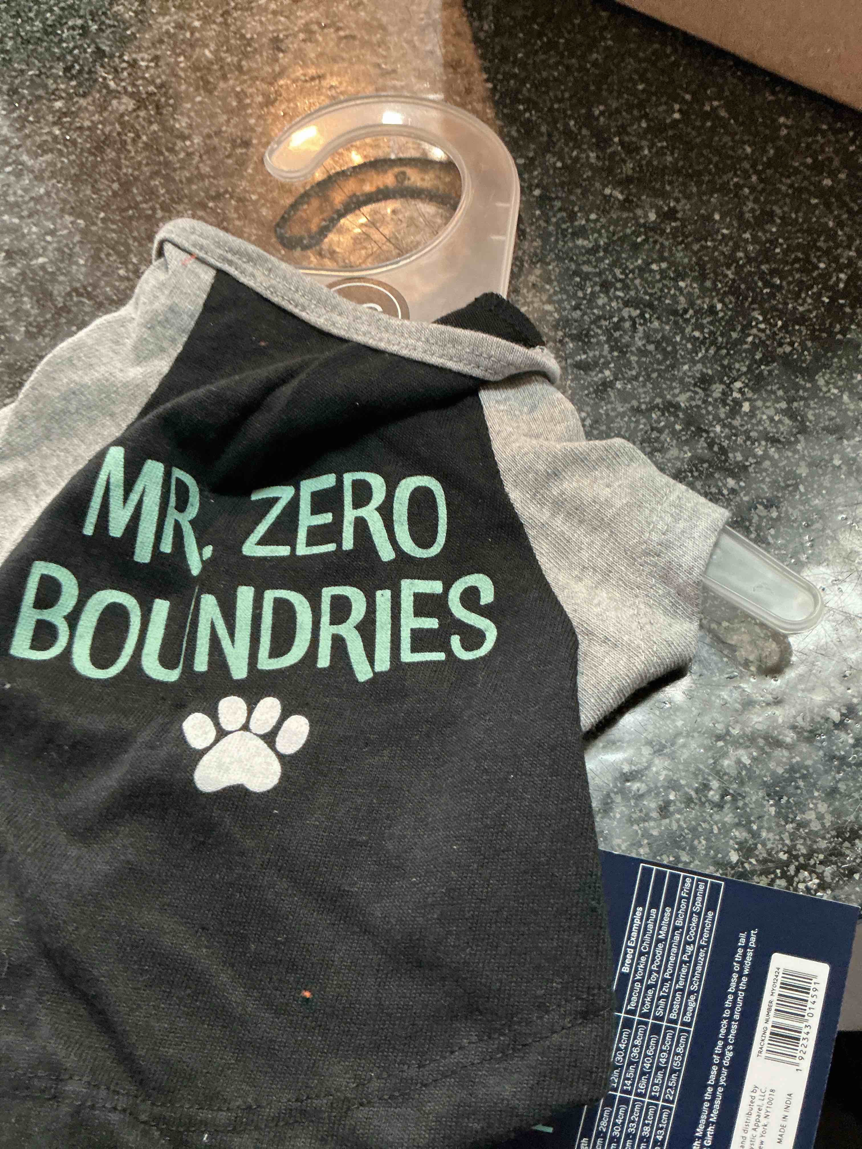 Mr, Zero Boundaries Size XS  - T-Shirt 
