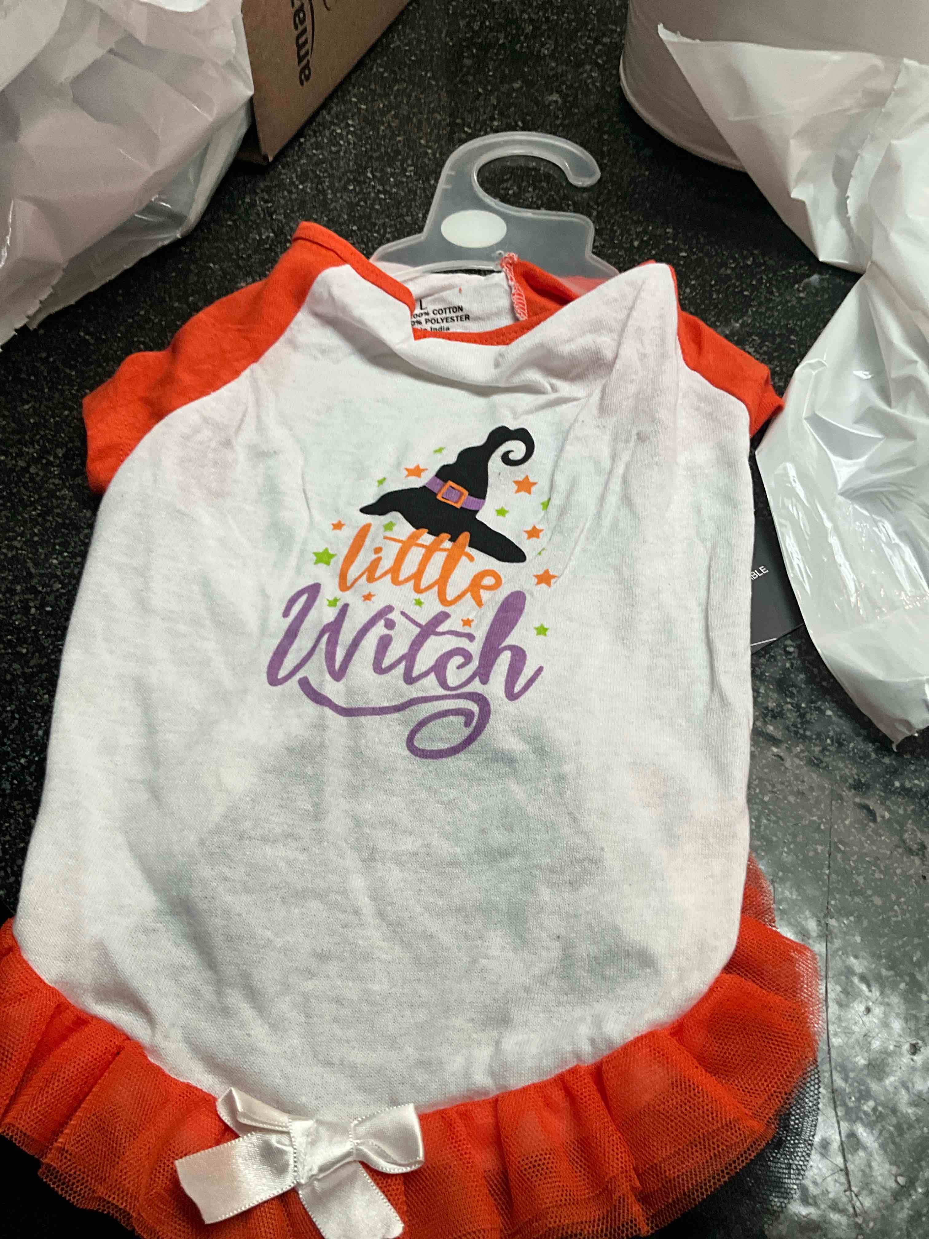 Pet Tutu - Spookily Comfortable - size - L  