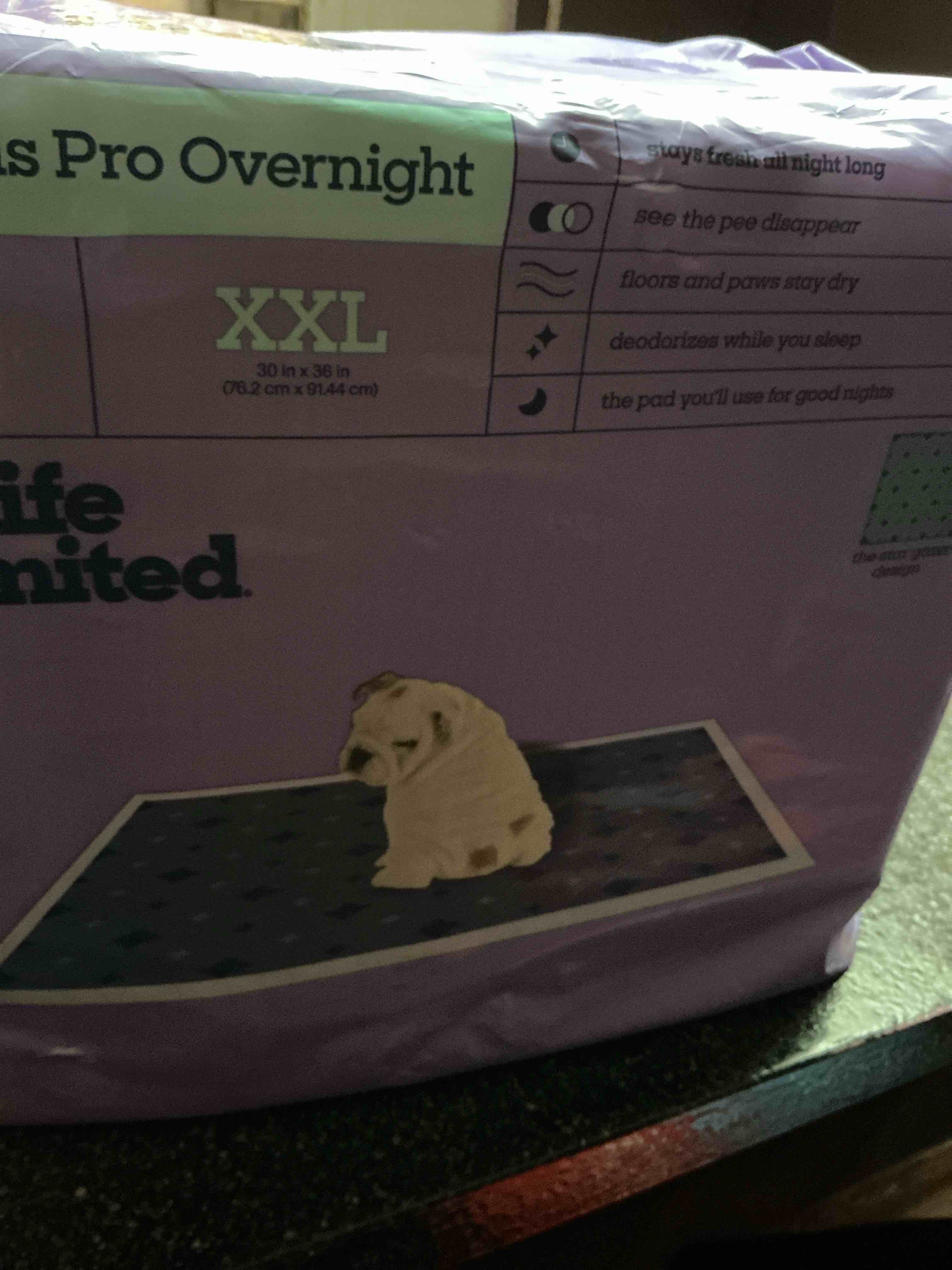 Pet Life Unlimited Size XXl 25 Dog Pads 