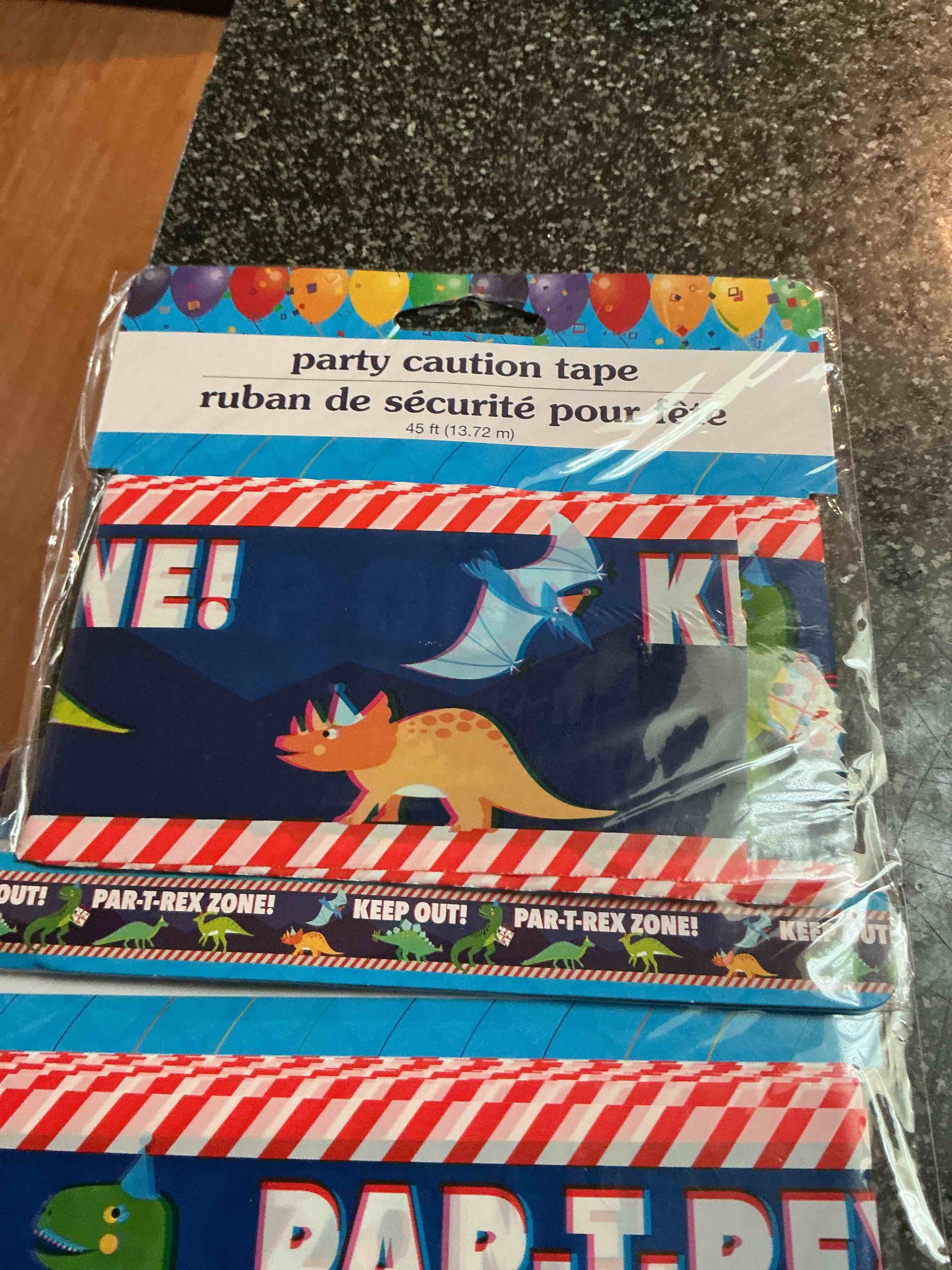 Party Caution Tape Par-T-Rex - Zone 