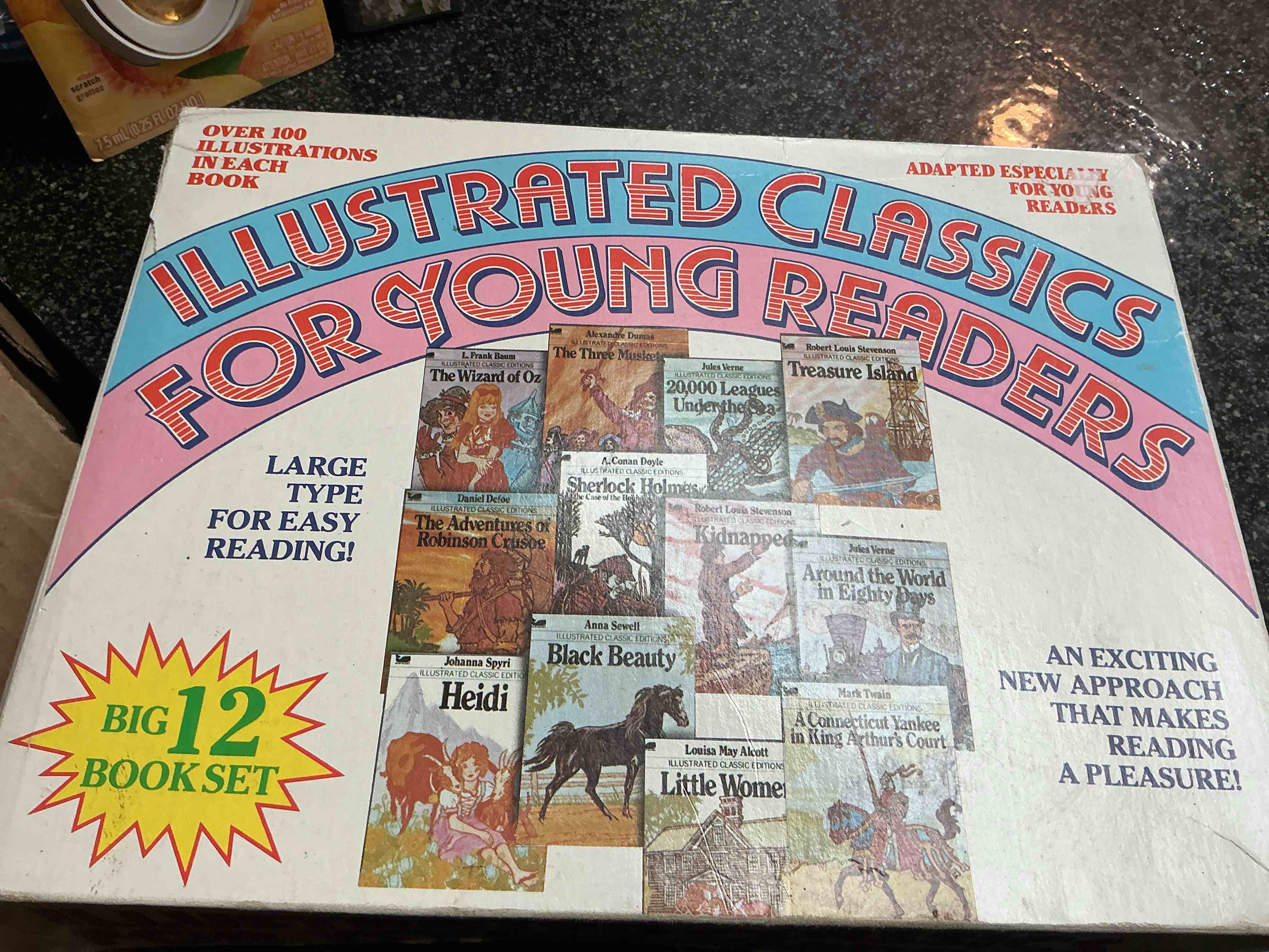 Illustrated Classic For Young Reades Big 12 Books Set