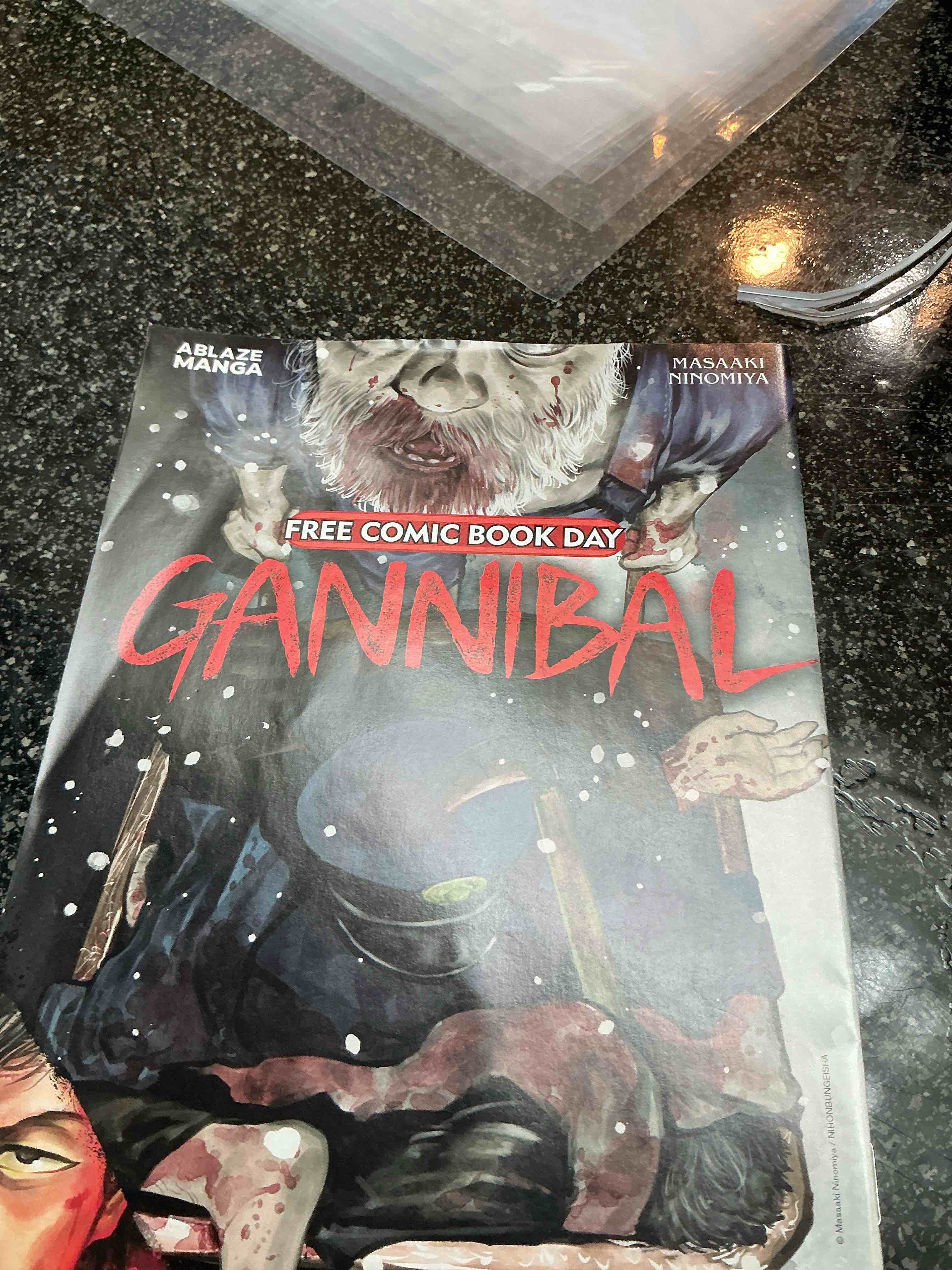Gannibal Comic Book