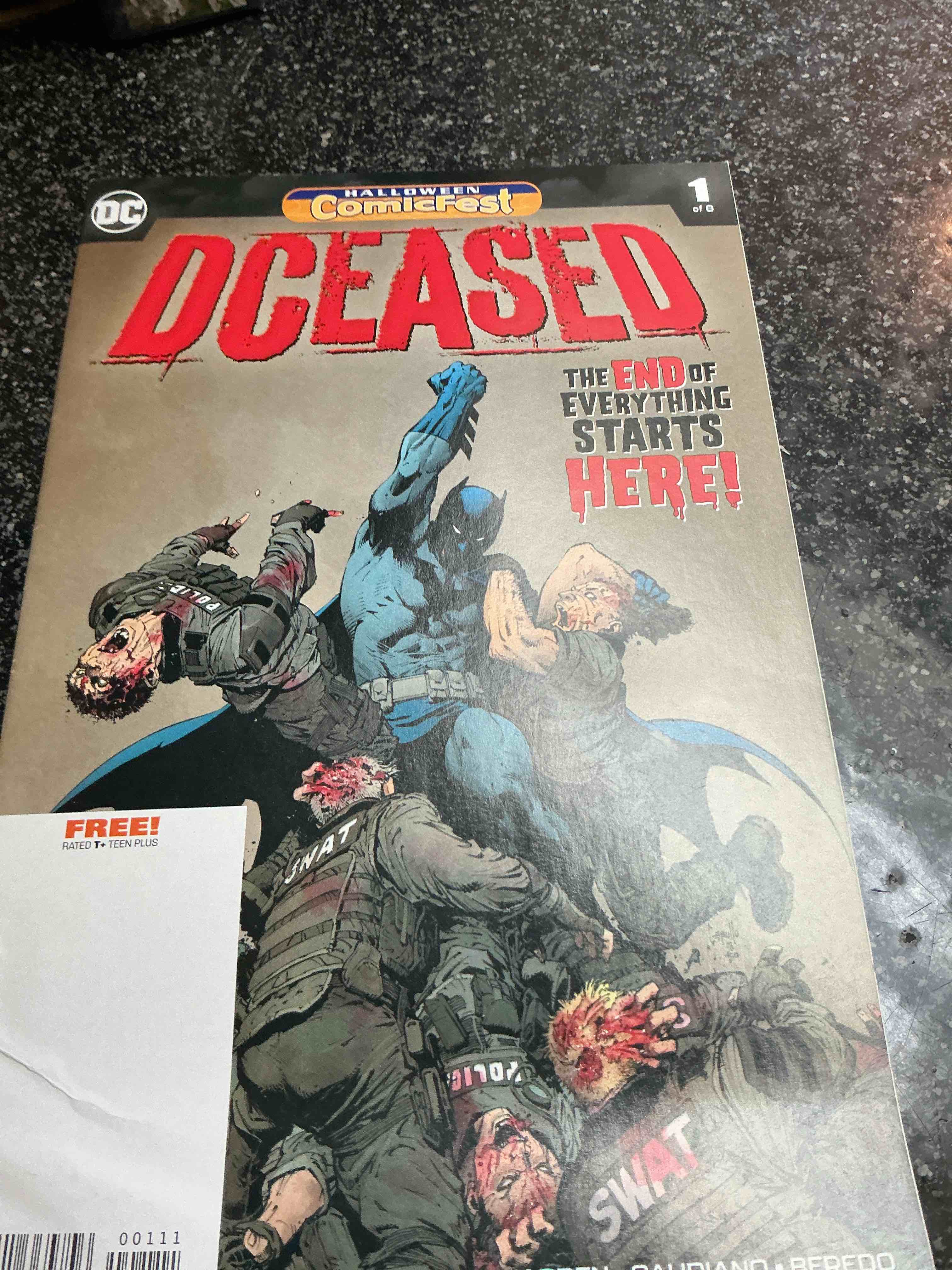 DC Halloween Comic Fest Deceased The End Of Everything Start Here