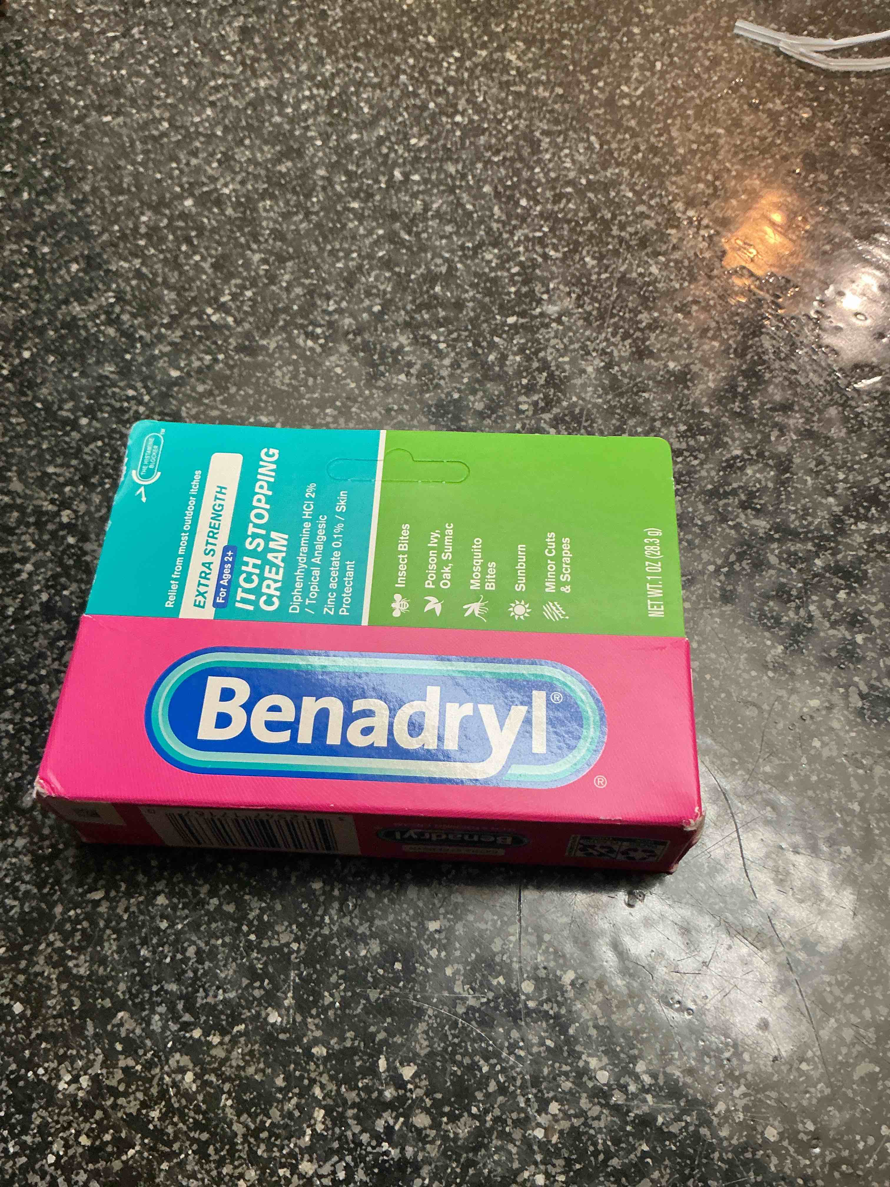 Benadryl Itch Stopping Cream Extra Strength 1 oz