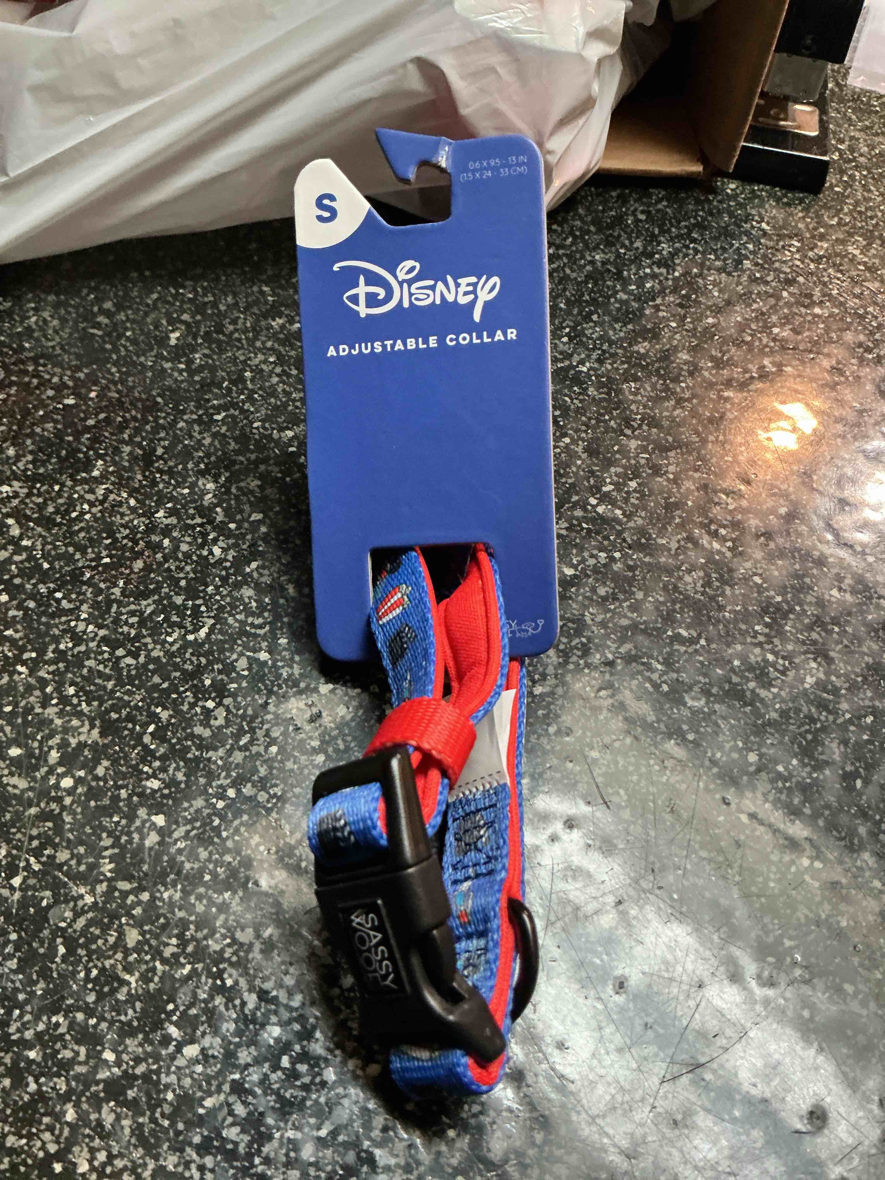 Disney Adjustable Pet Collar - size - S