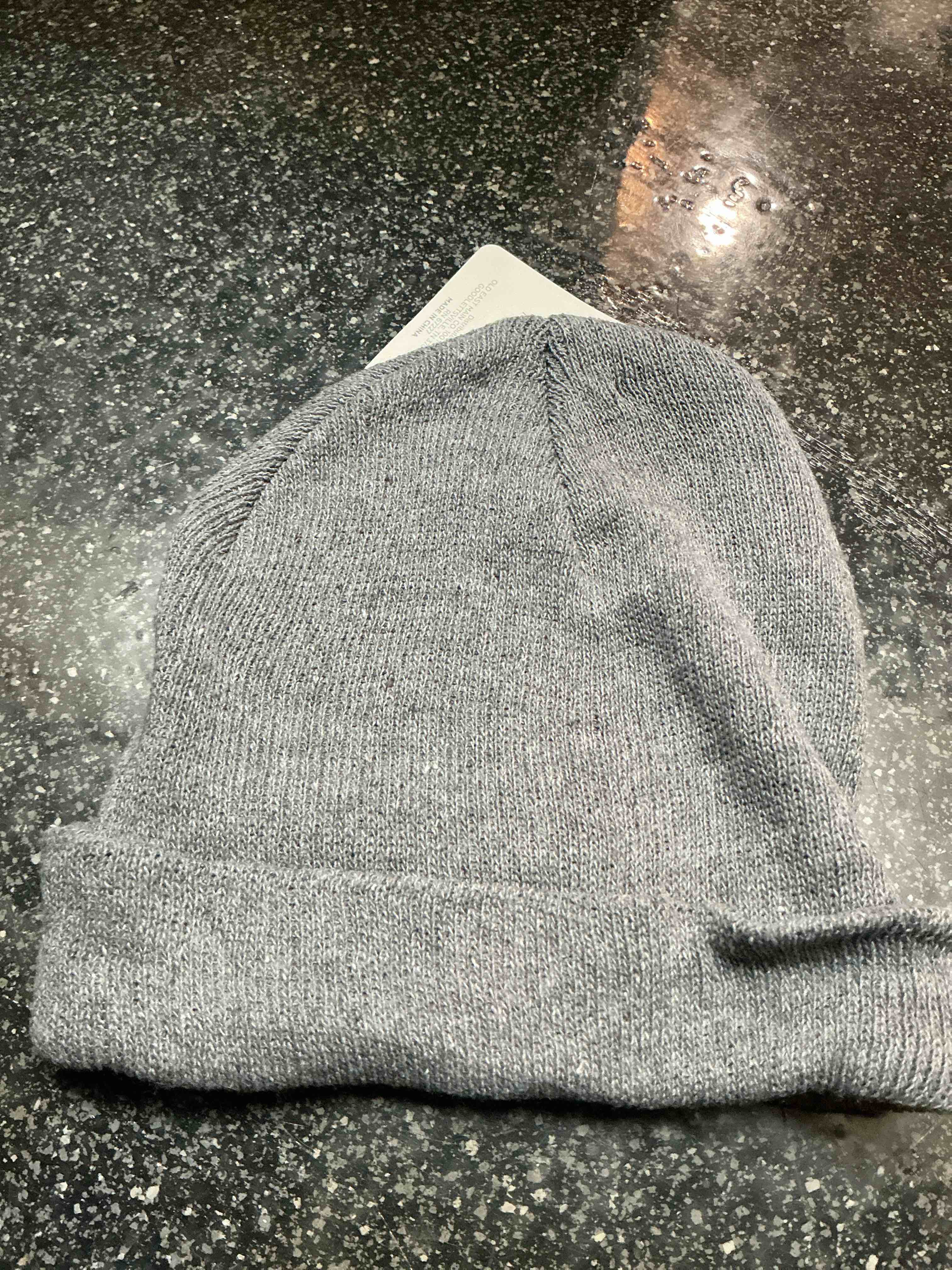 Unisex Cuffed Beanie Hat - Grey