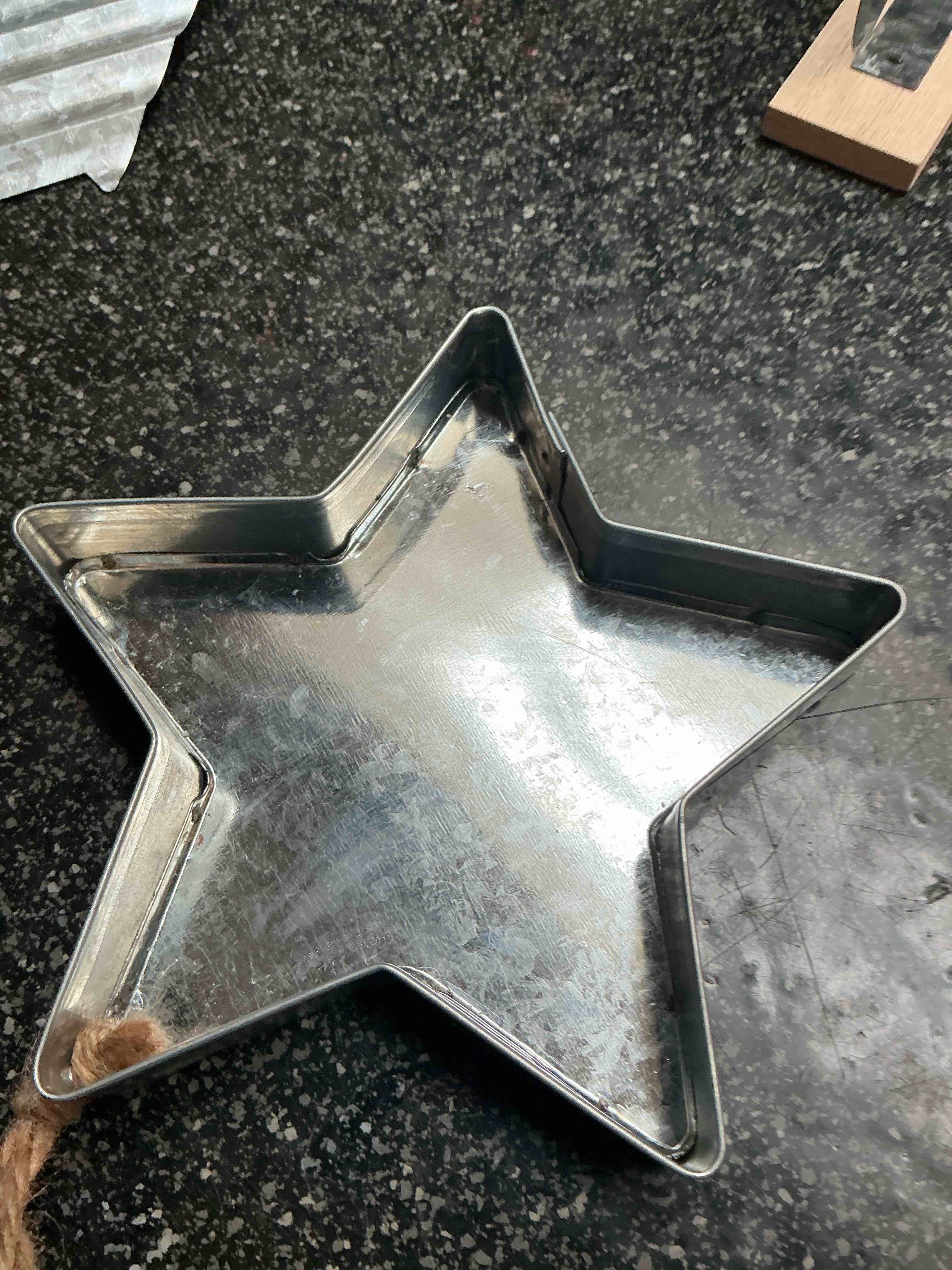 Crafts Square 3D Galvanized Decor