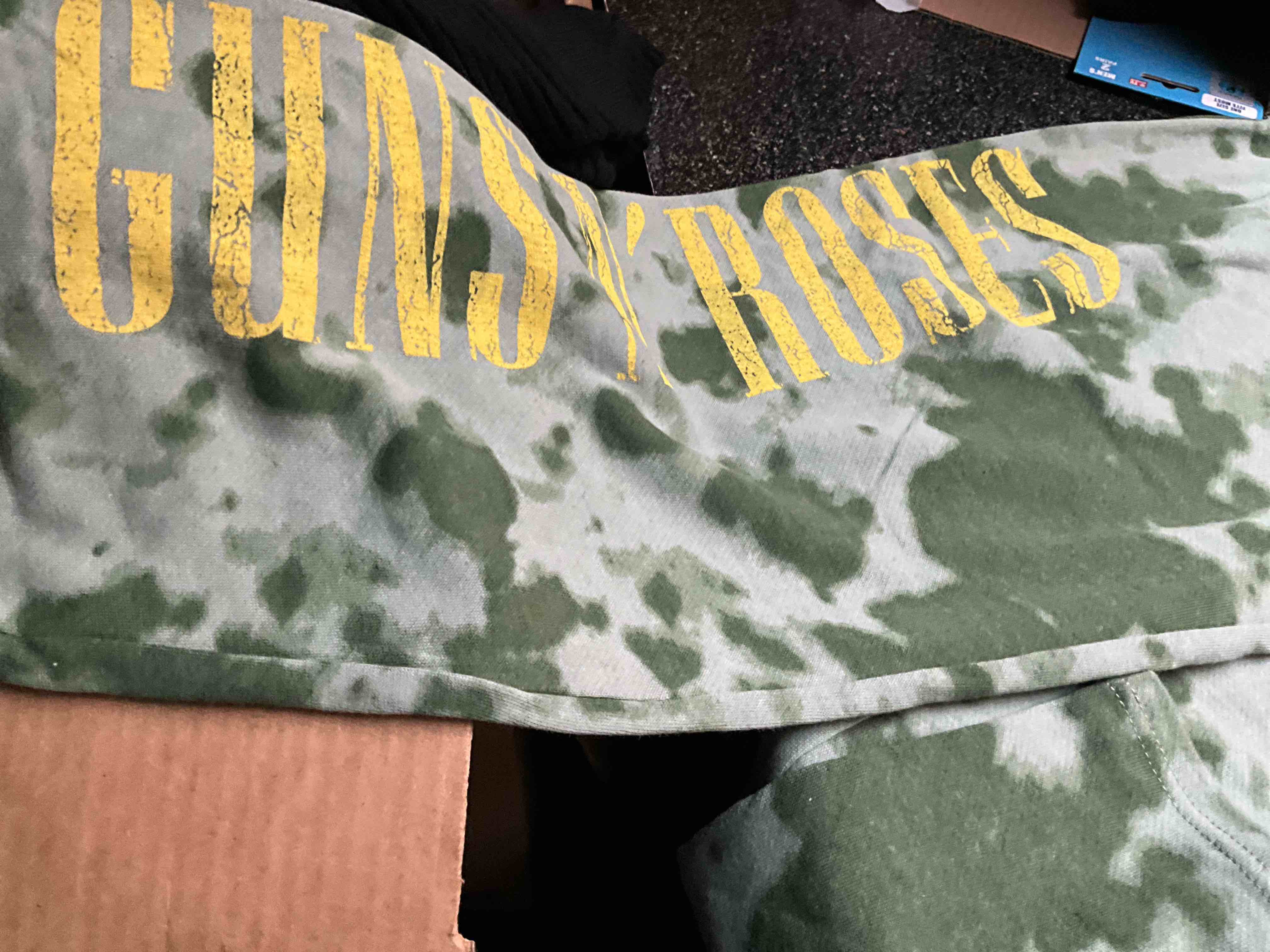 Guns N’ Roses - Green Tie Dyed Sweats - size - S