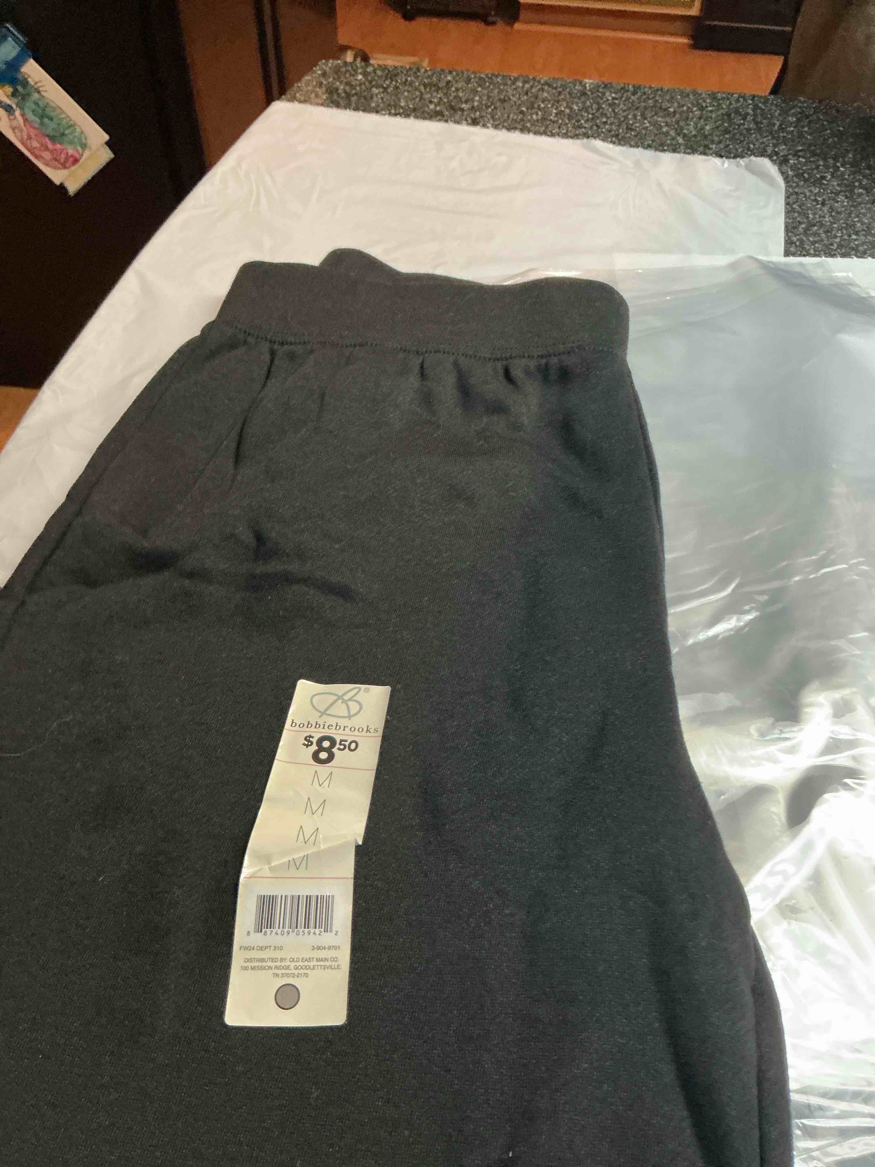 Bobbie Brooks Black Sweat Pants Size M 