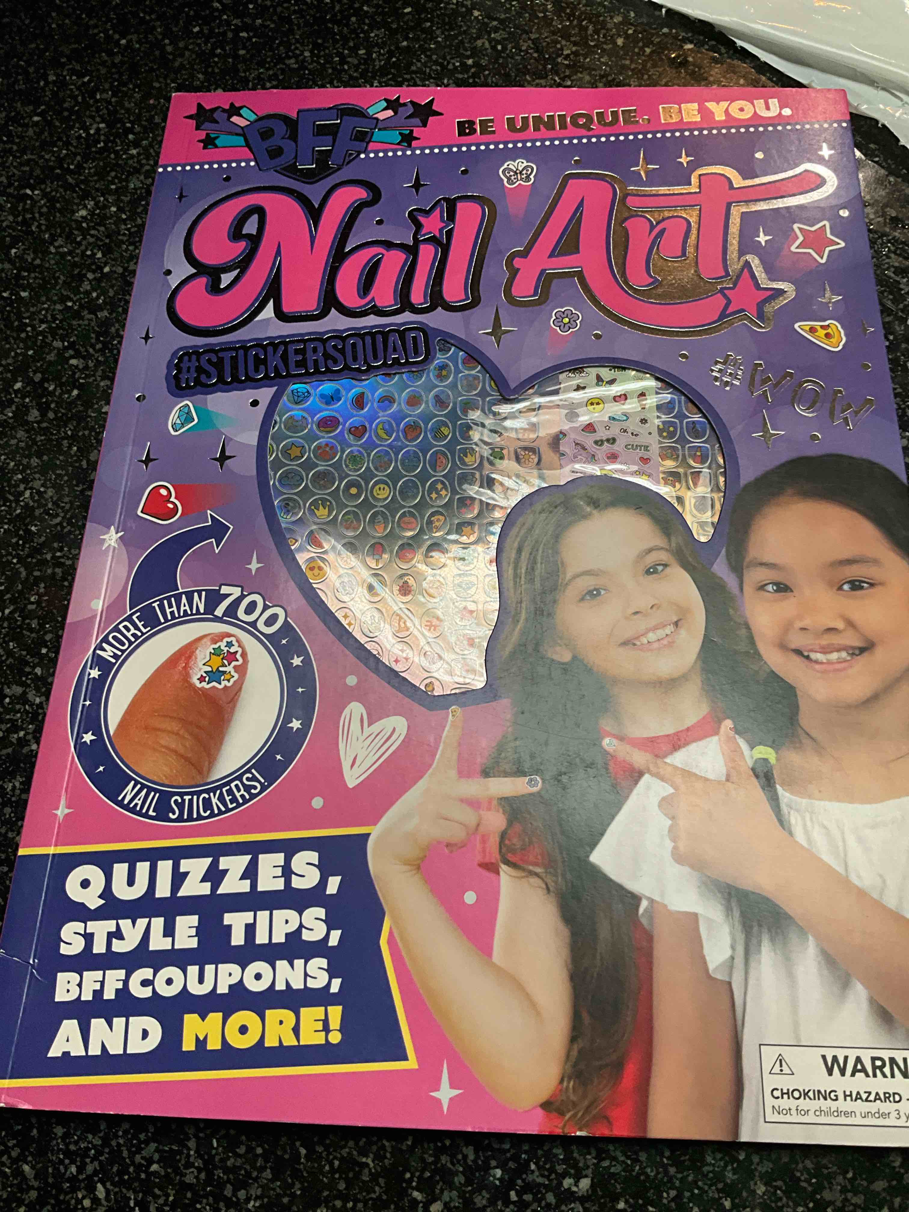 BFF - Nail Art - More Than 700 Nail Stickers - Quizzes/Style tips/BFF coupons and more 