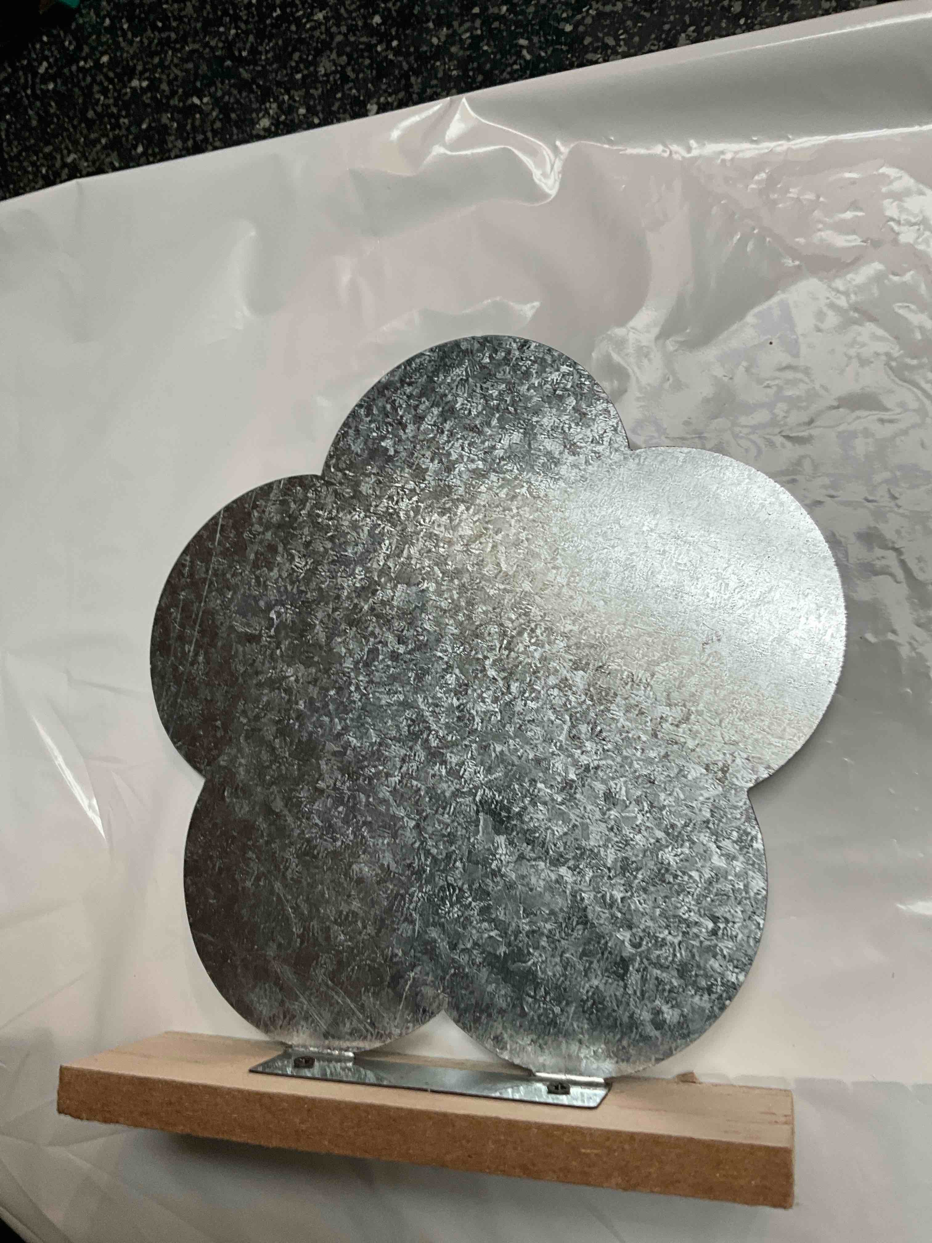 Galvanized Flower Decoration 