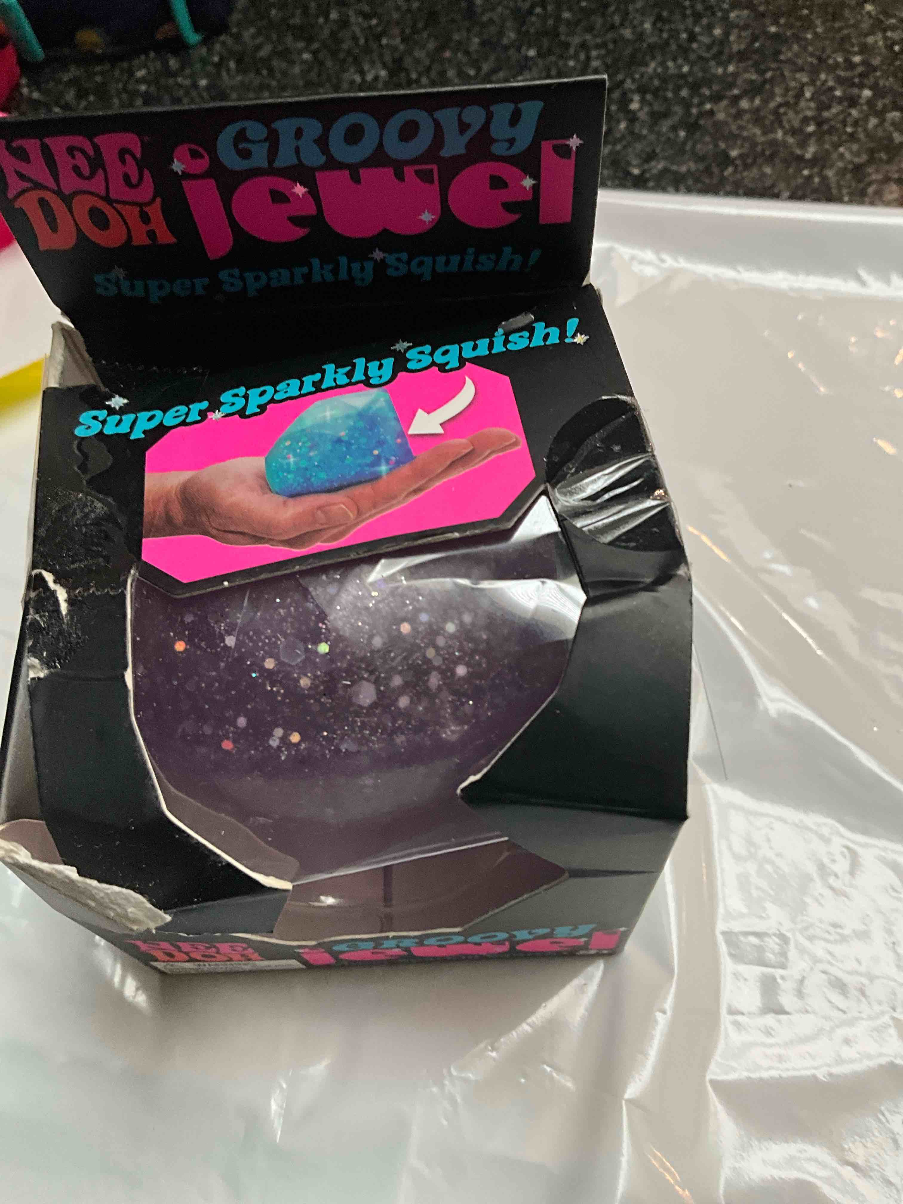 NEE DOH - Groovy Jewel - Super sparkly Squish Ball 