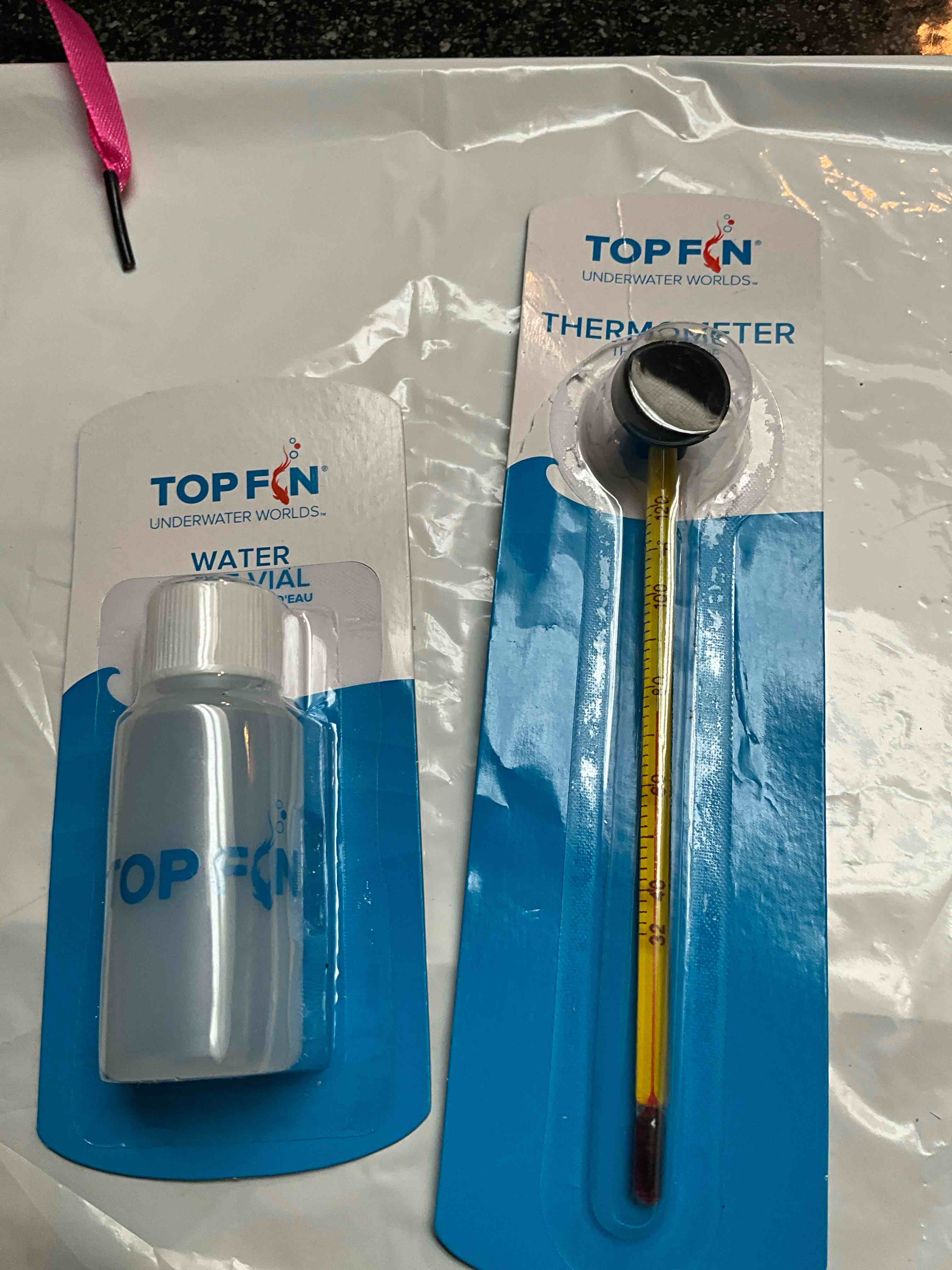 Top Fin - Thermometer & Water Test Vial 