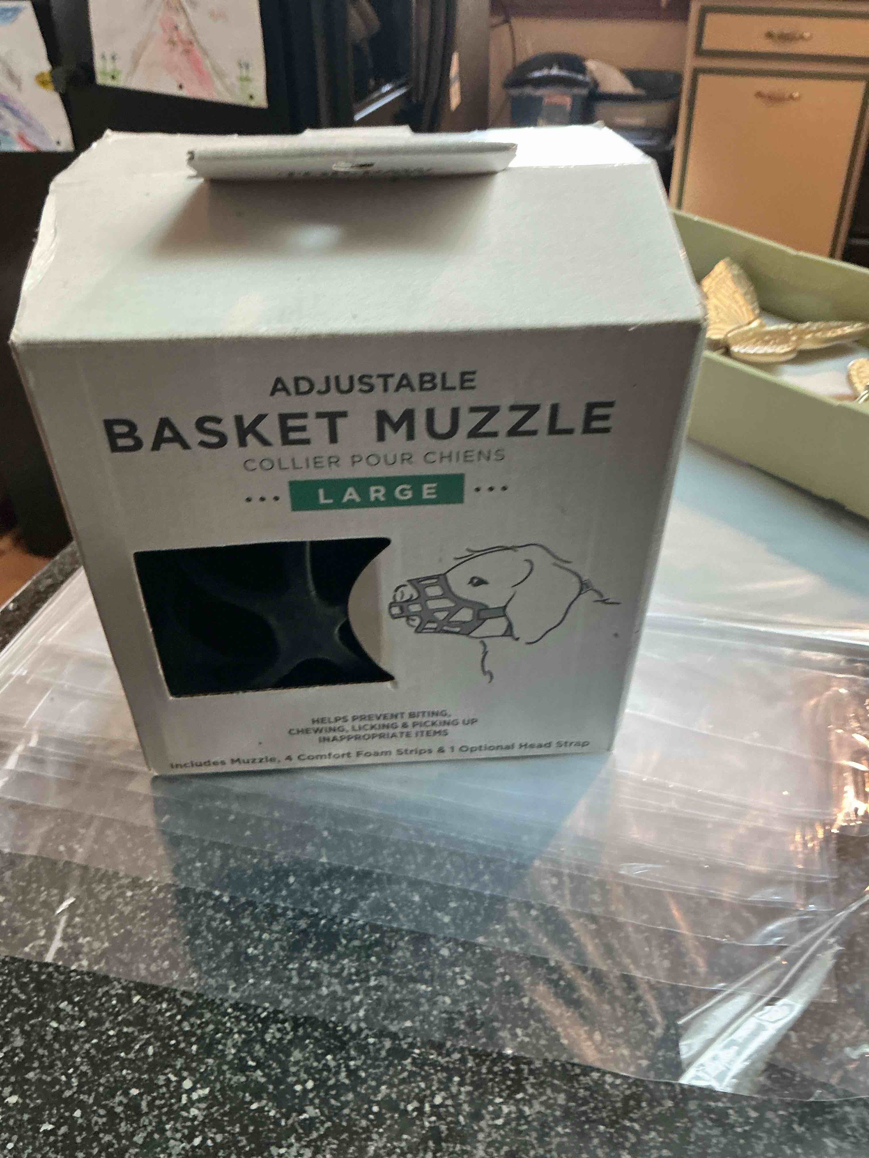 Adjustable Basket Muzzle Size L.