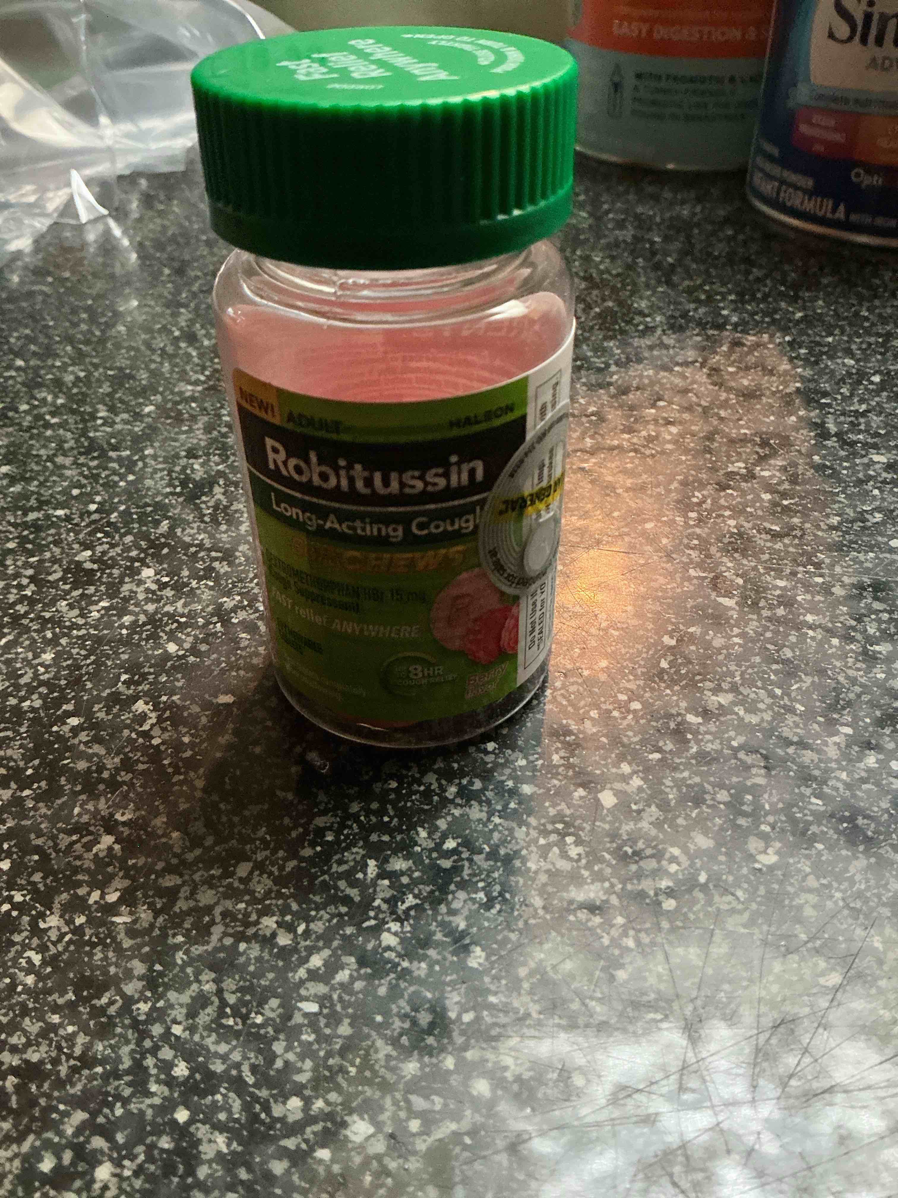 Robitussin Long Lasting Cough 10 Chewable Tablets
