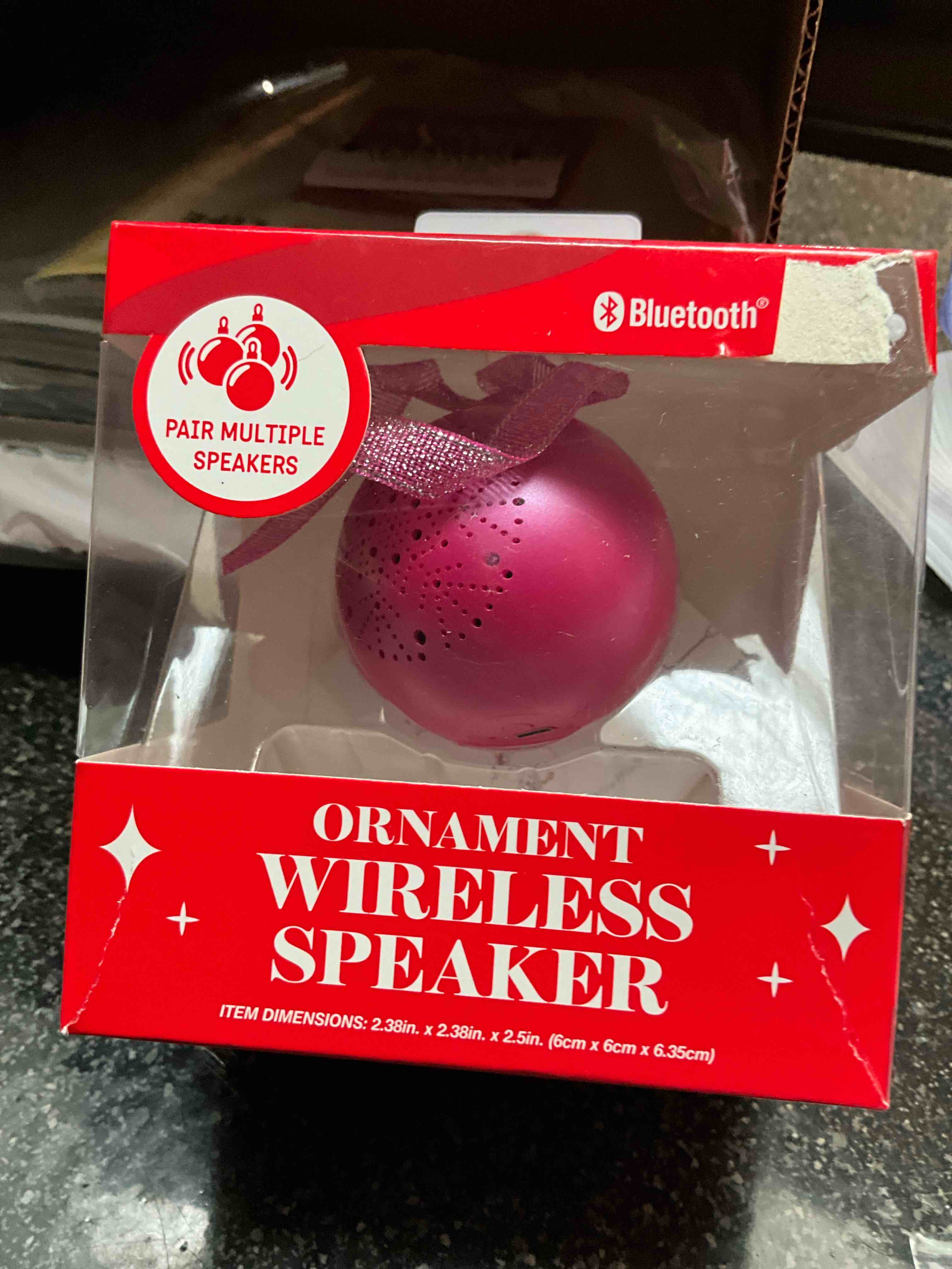 Bluetooth - Ornament Wireless Speaker  pink