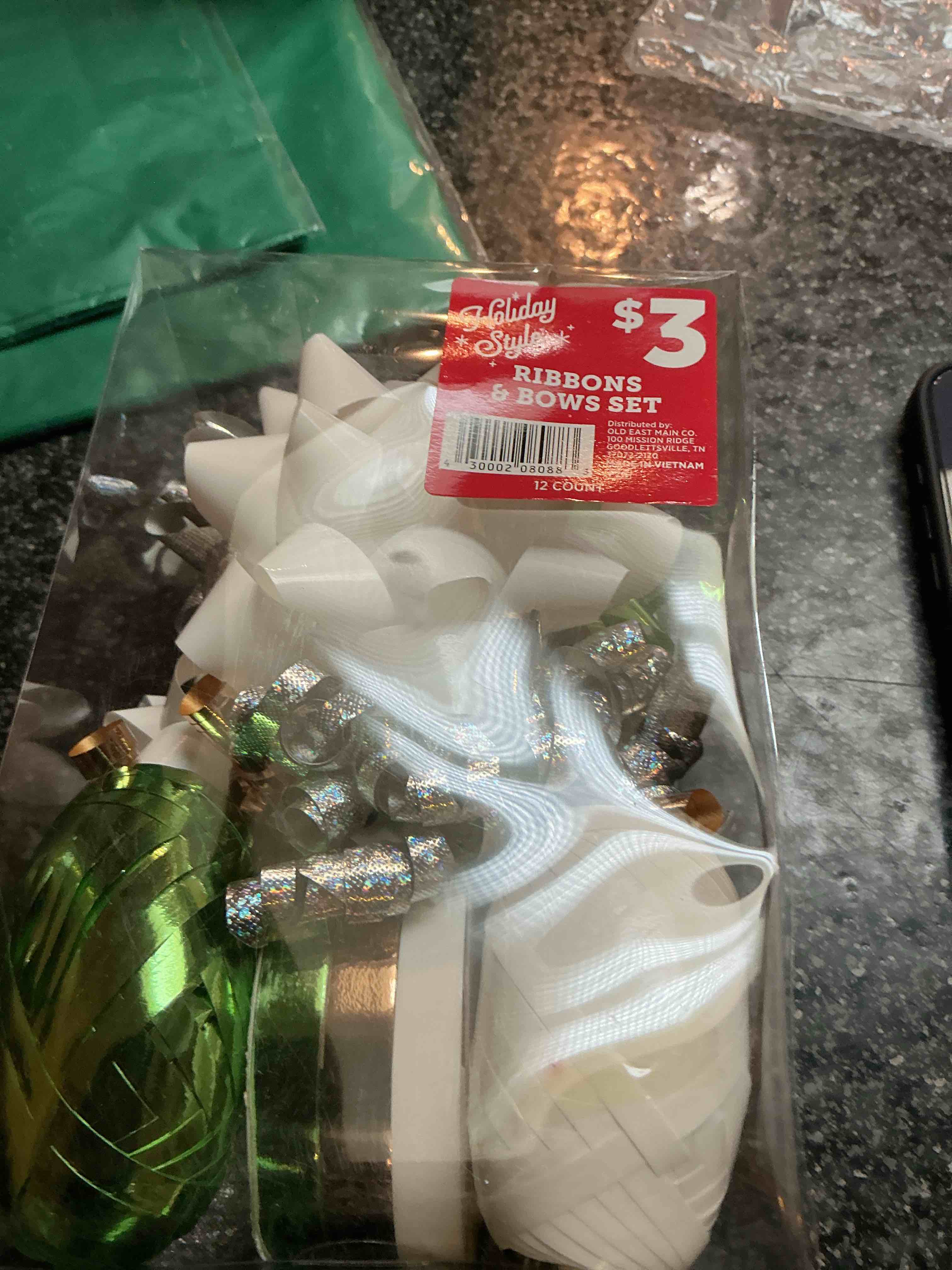 Holiday Style Ribbons & Bows   Set 