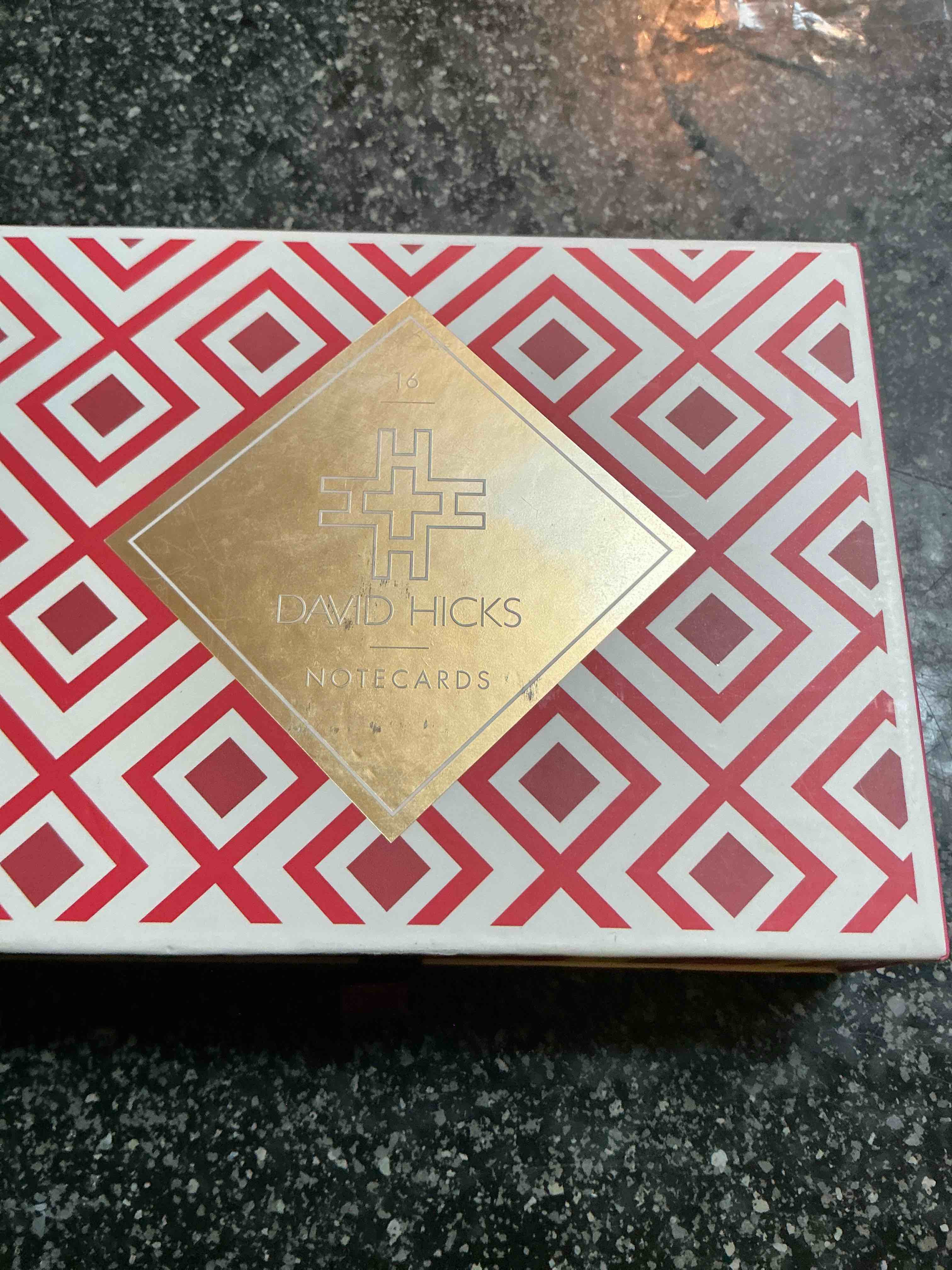 David Hicks Note Cards 