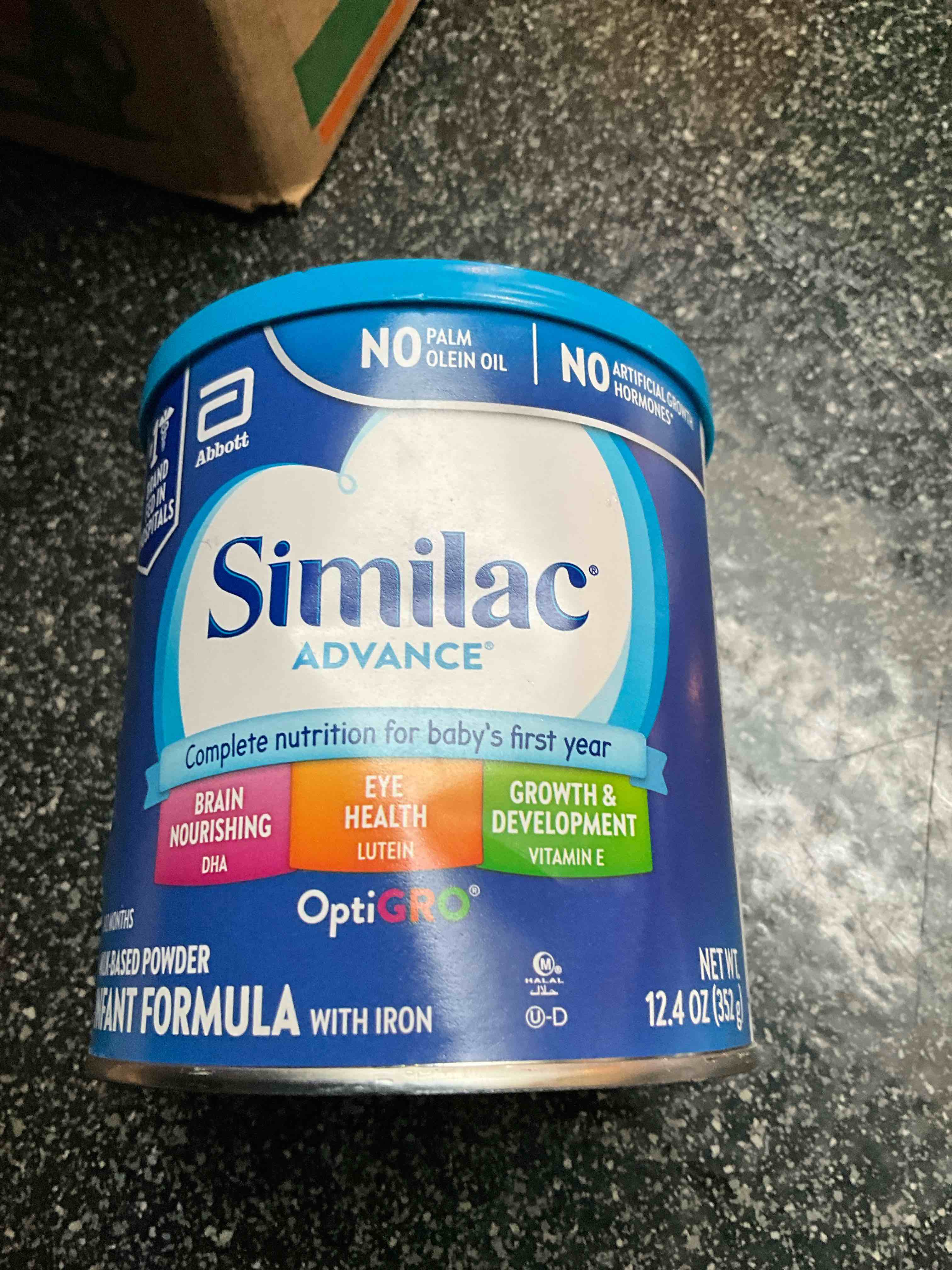 Similac - Advance - OptiGRO - 6-12m - Milk Based Powder Infant Formula - 12.4 oz 