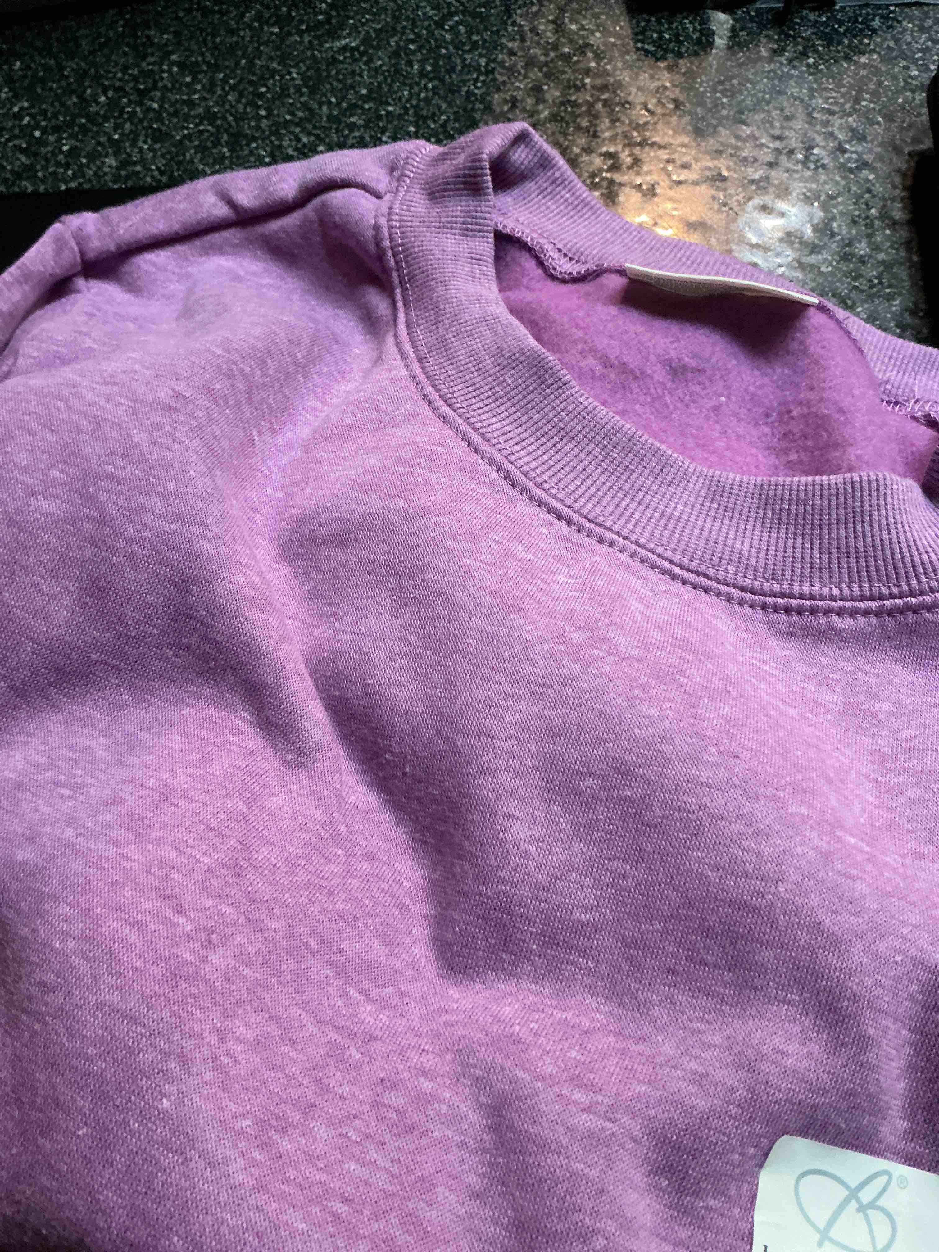 Bobbie Brooks Lavender Sweatshirt Size L 